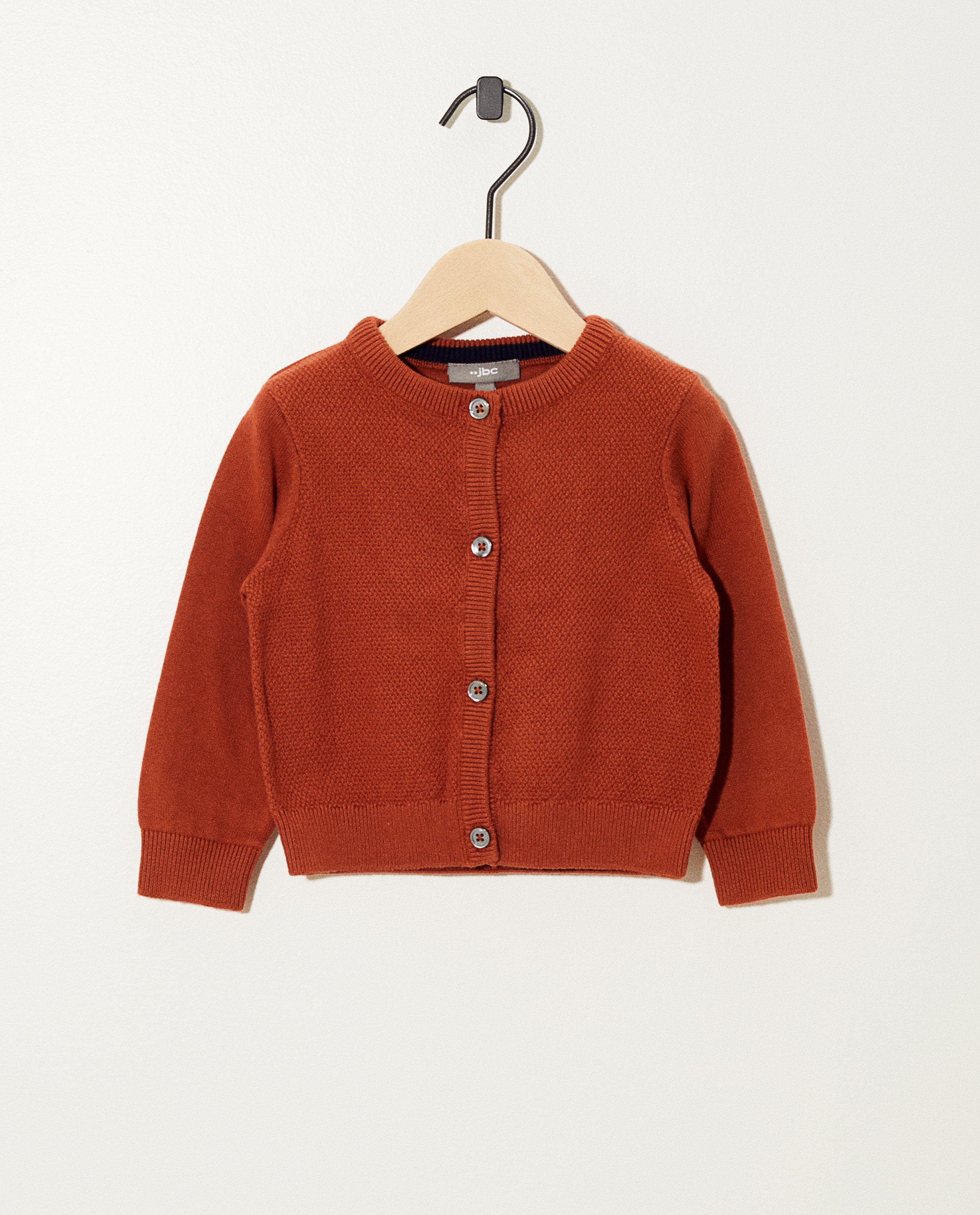 Terracotta vest met reliëf - op het voorpand - JBC