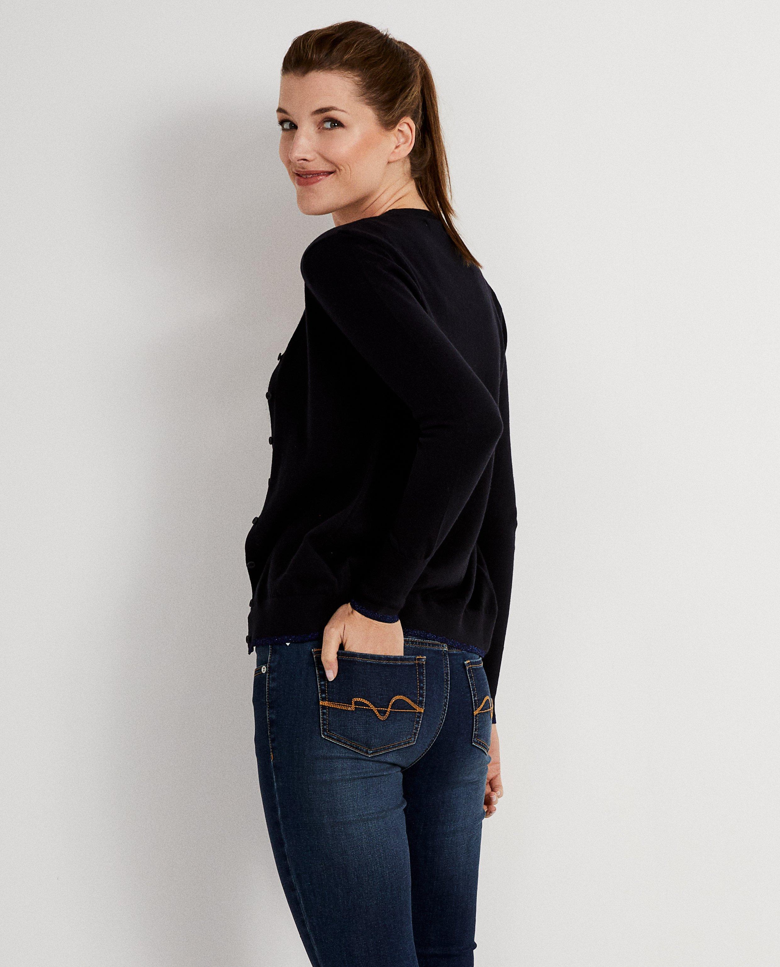 Cardigans - Cardigan bleu marine