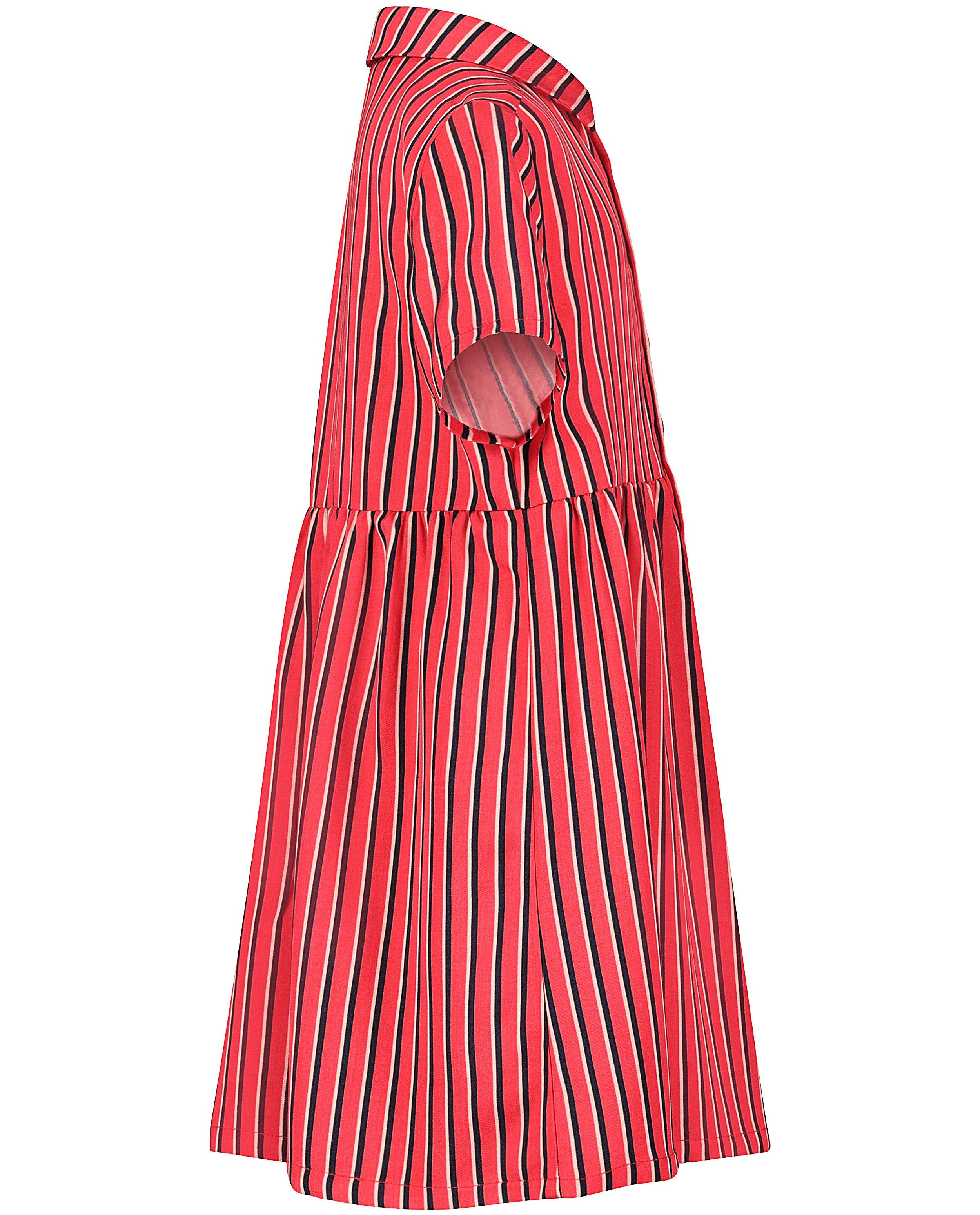Rode jurk met streepjes - Product Detail - meerkleurig - afbeelding nummer 6