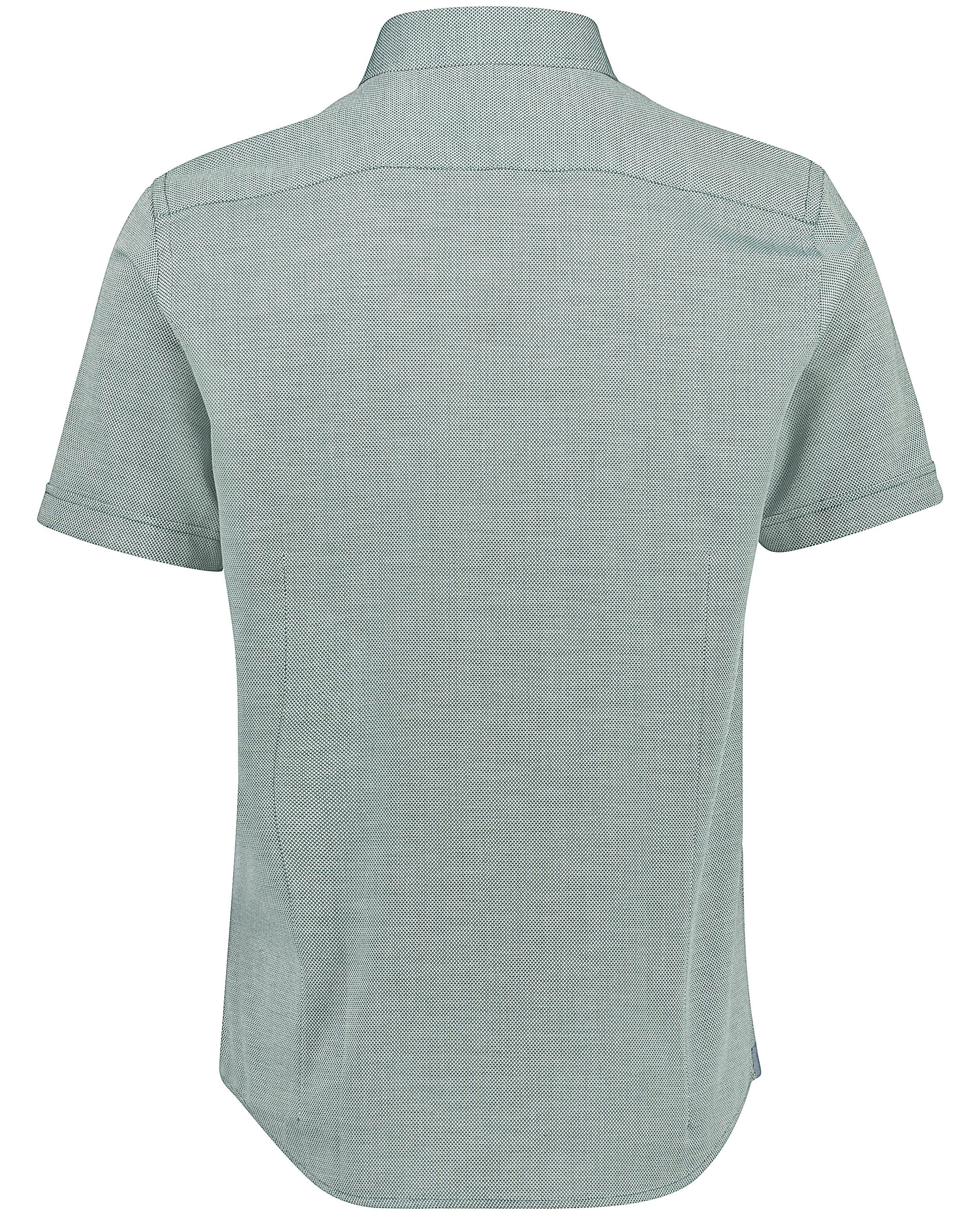Hemden - Groen hemd met witte print