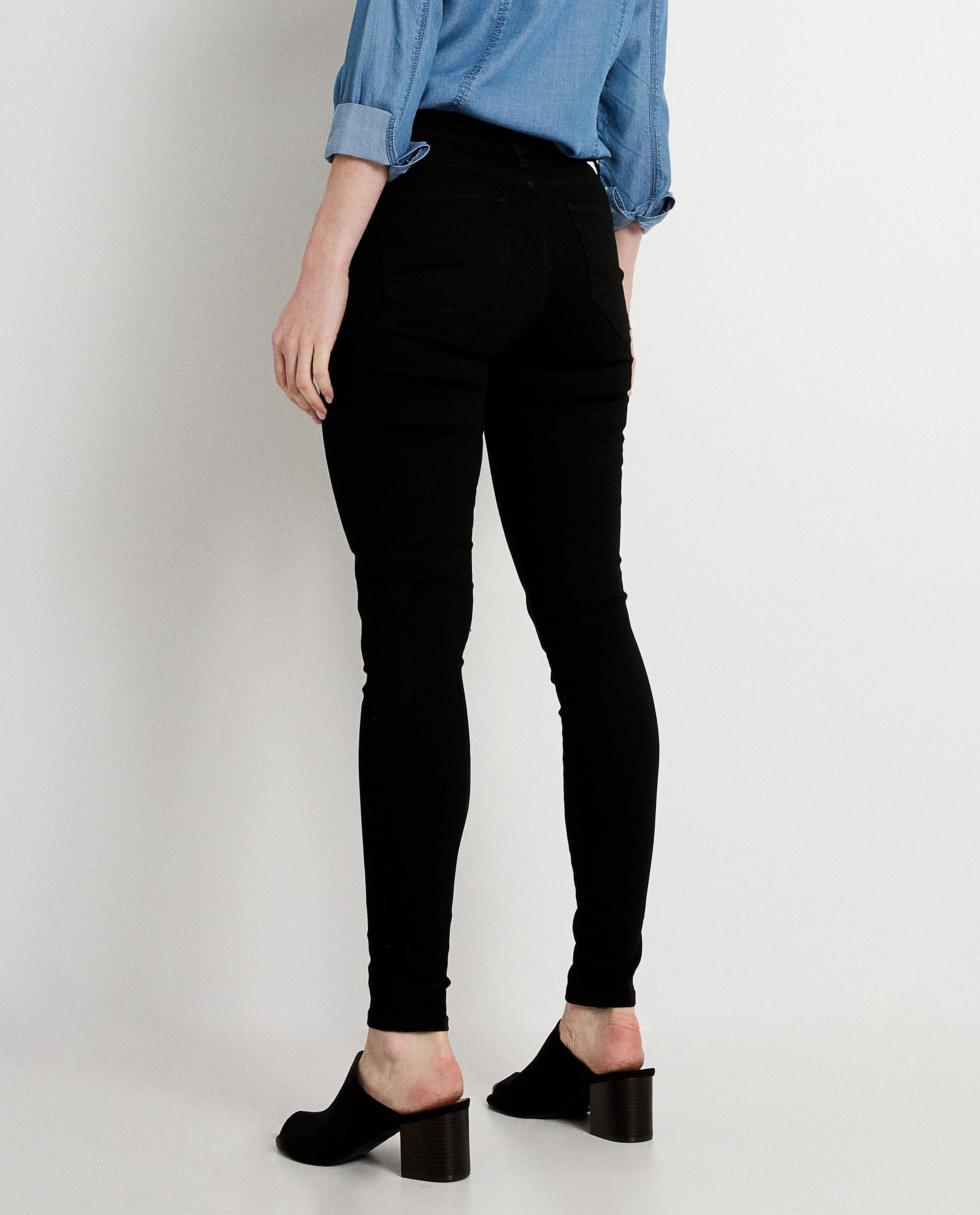 Jeans - Zwarte superskinny jeans