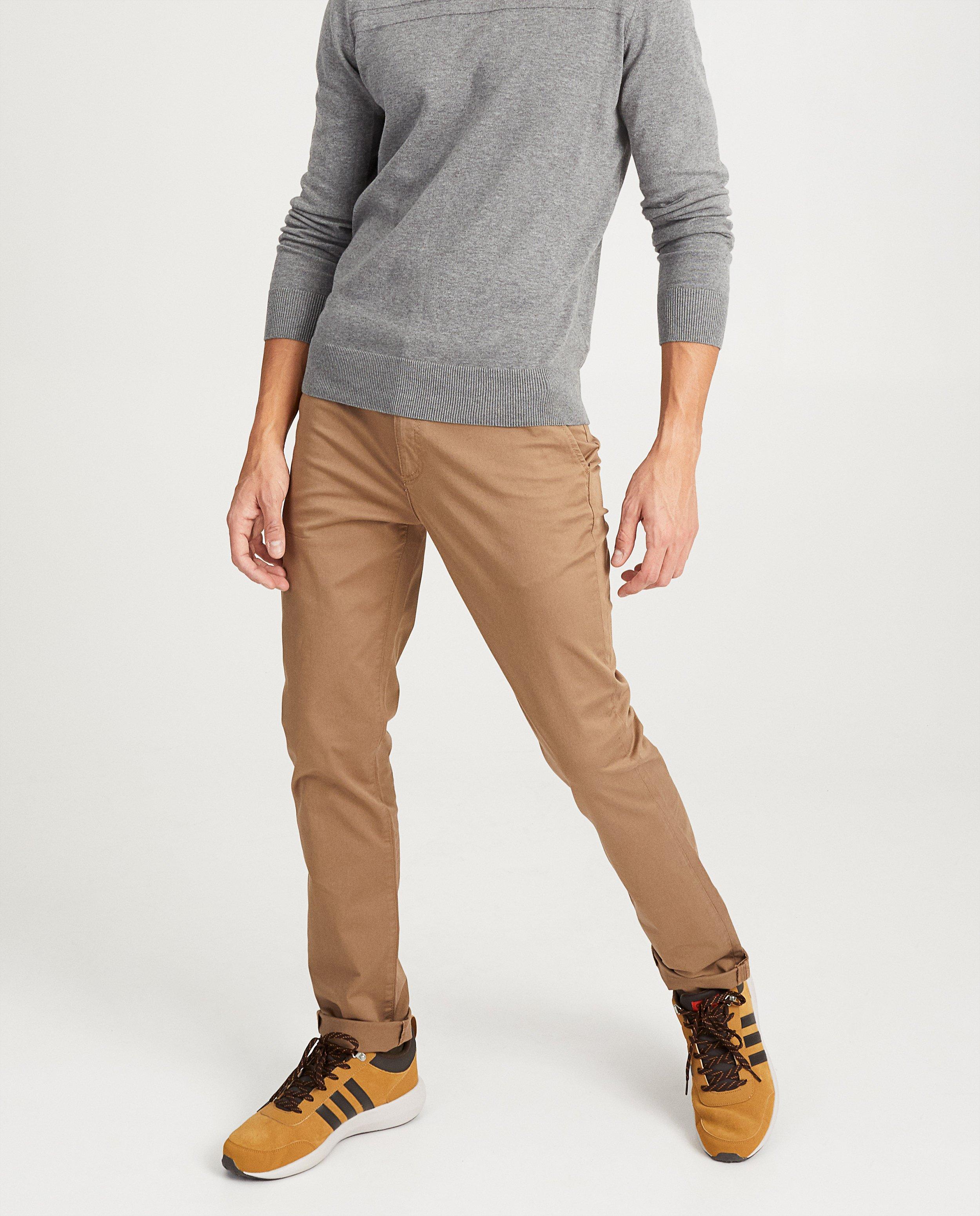 Pantalon brun clair - D&eacute;tails du produit - brun - image num&eacute;ro 2