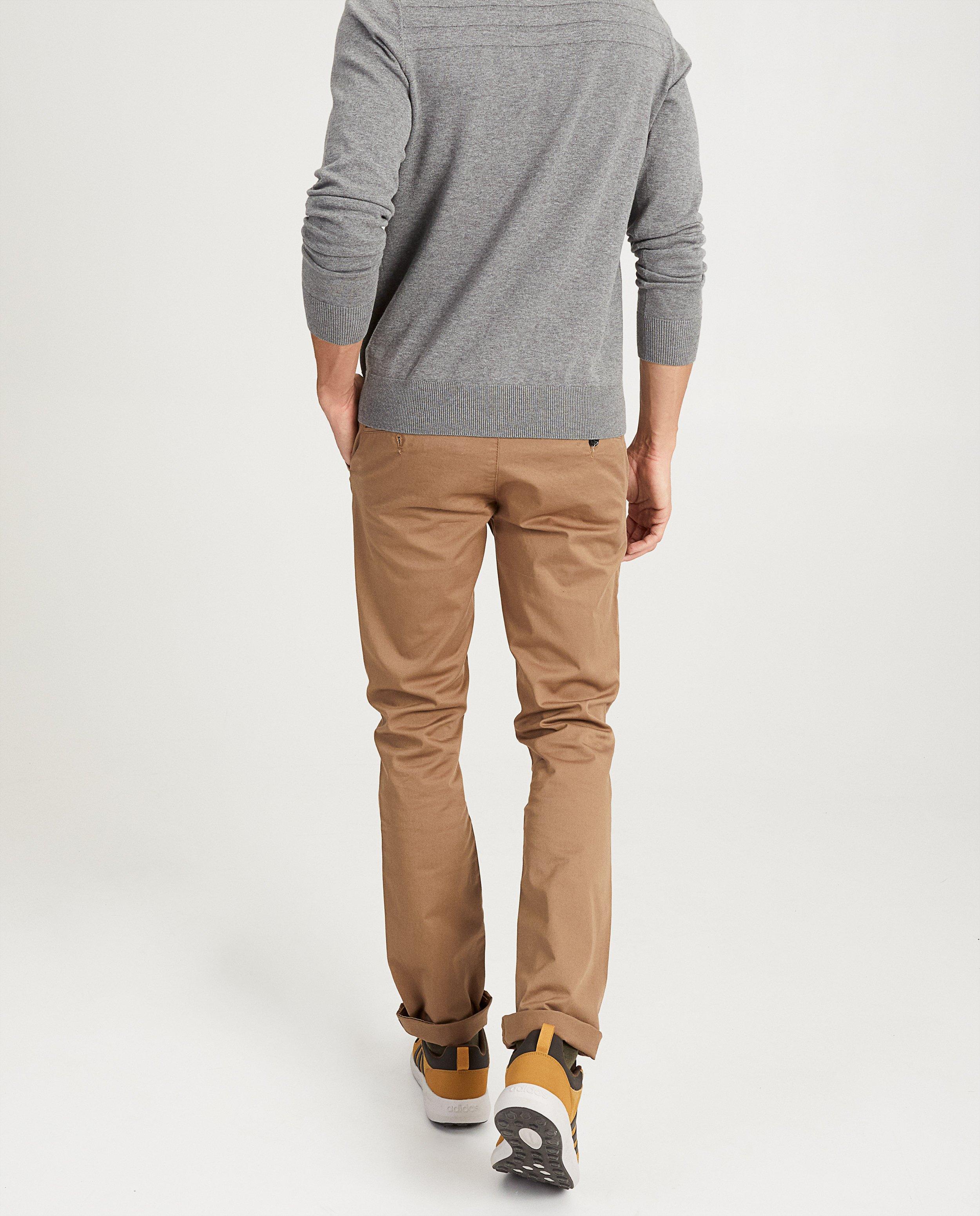 Pantalon brun clair - D&eacute;tails du produit - brun - image num&eacute;ro 3