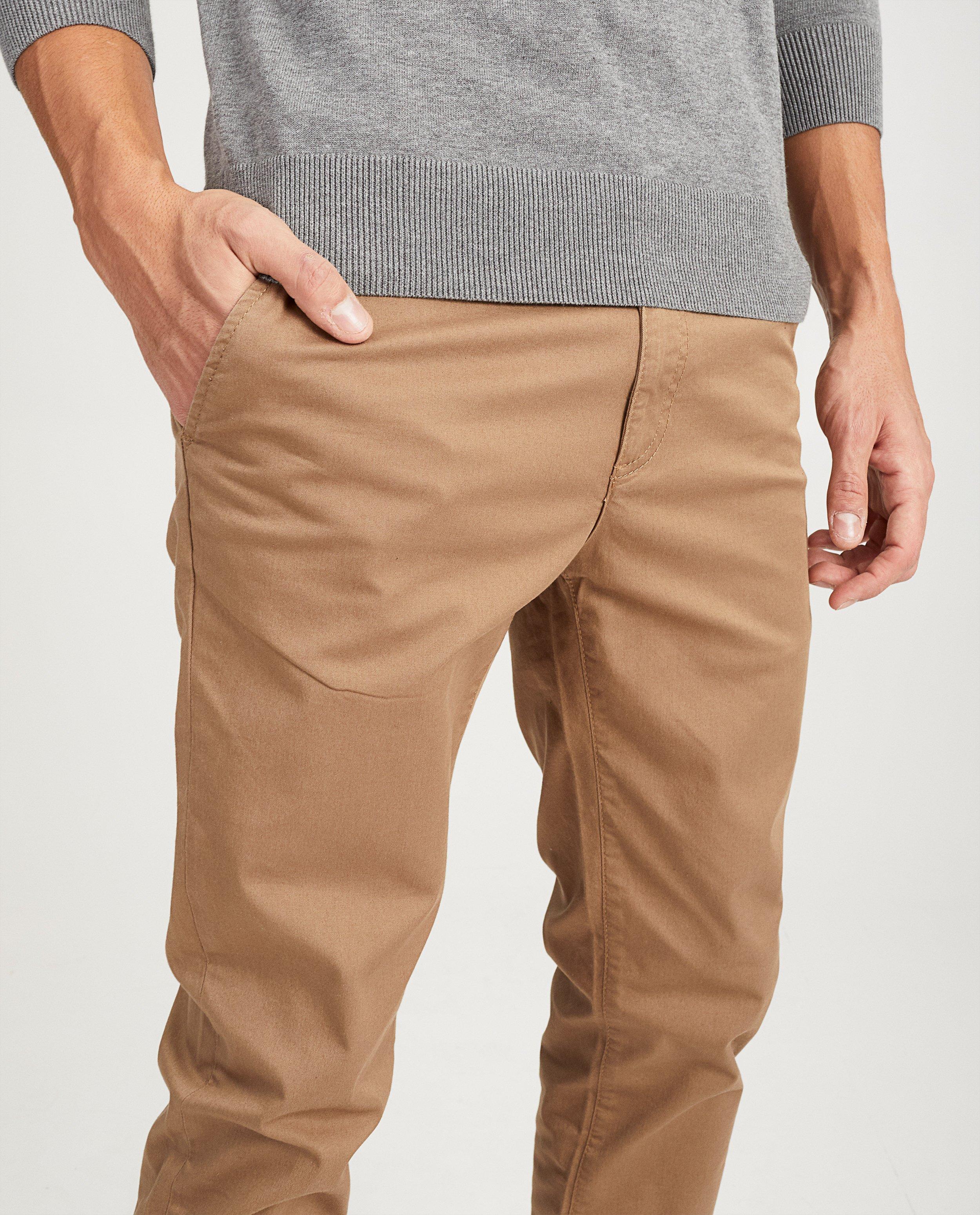 Pantalon brun clair - D&eacute;tails du produit - brun - image num&eacute;ro 4