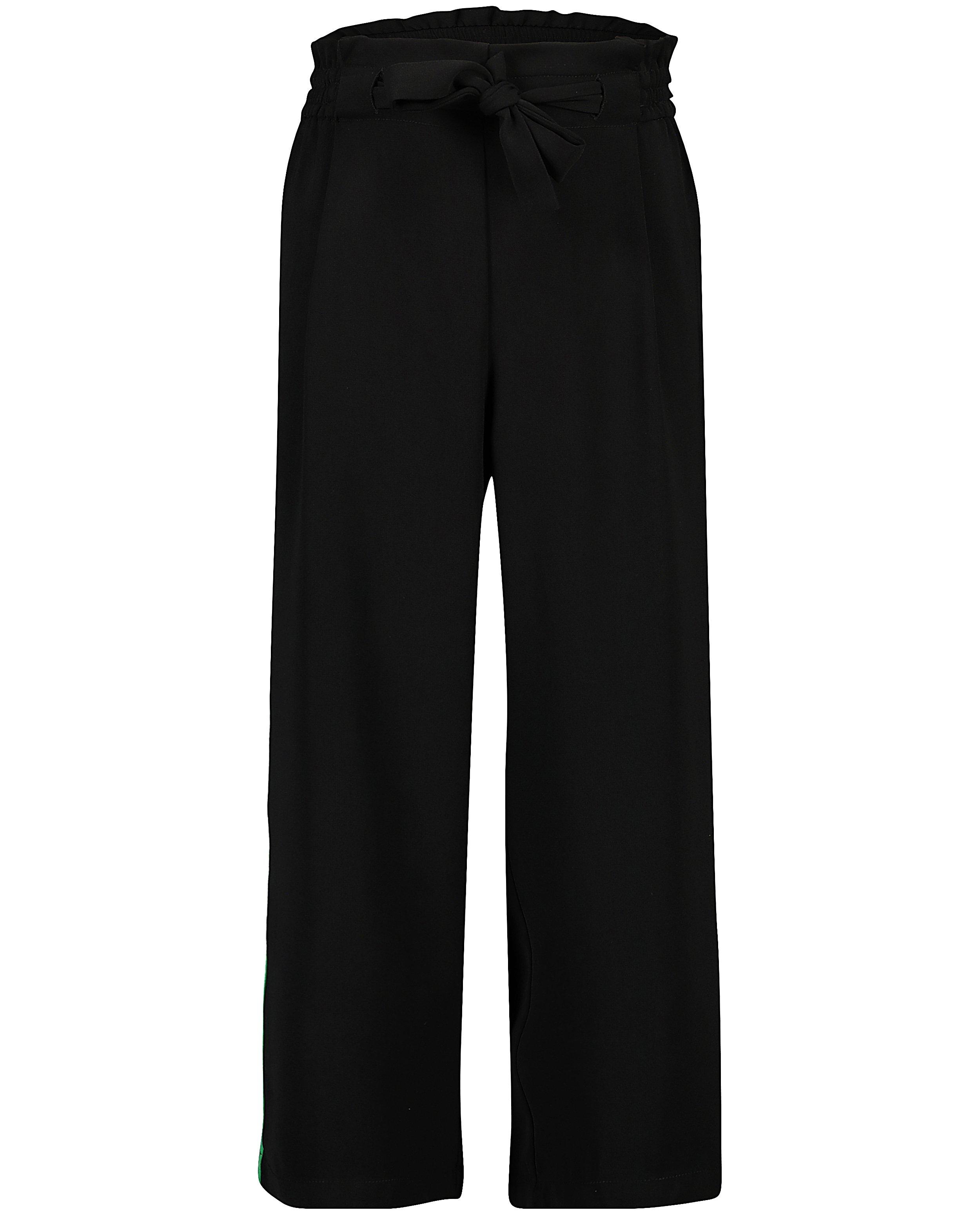Pantalons - Pantalon noir, bande sportive