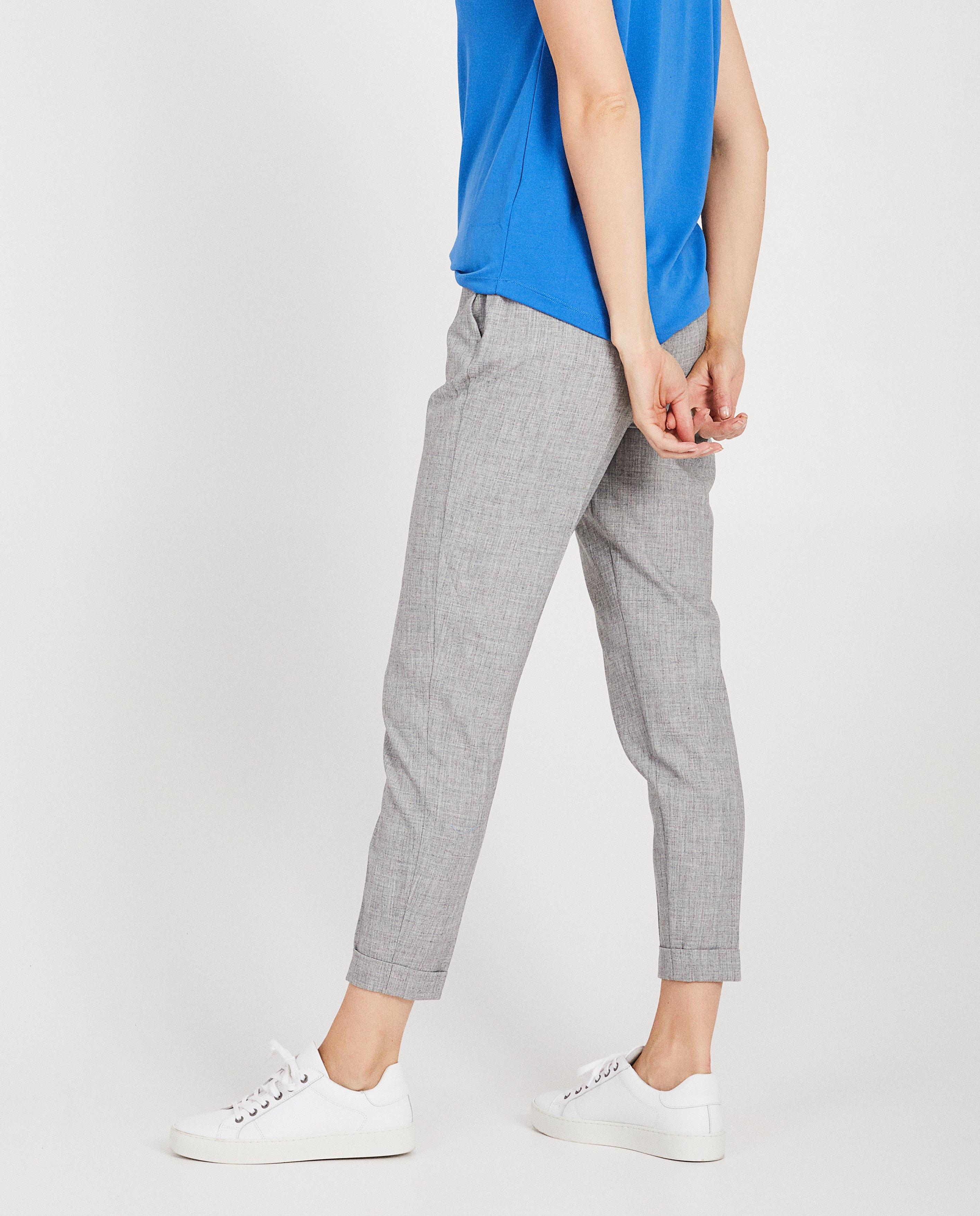 Pantalons - Pantalon gris chiné Sora