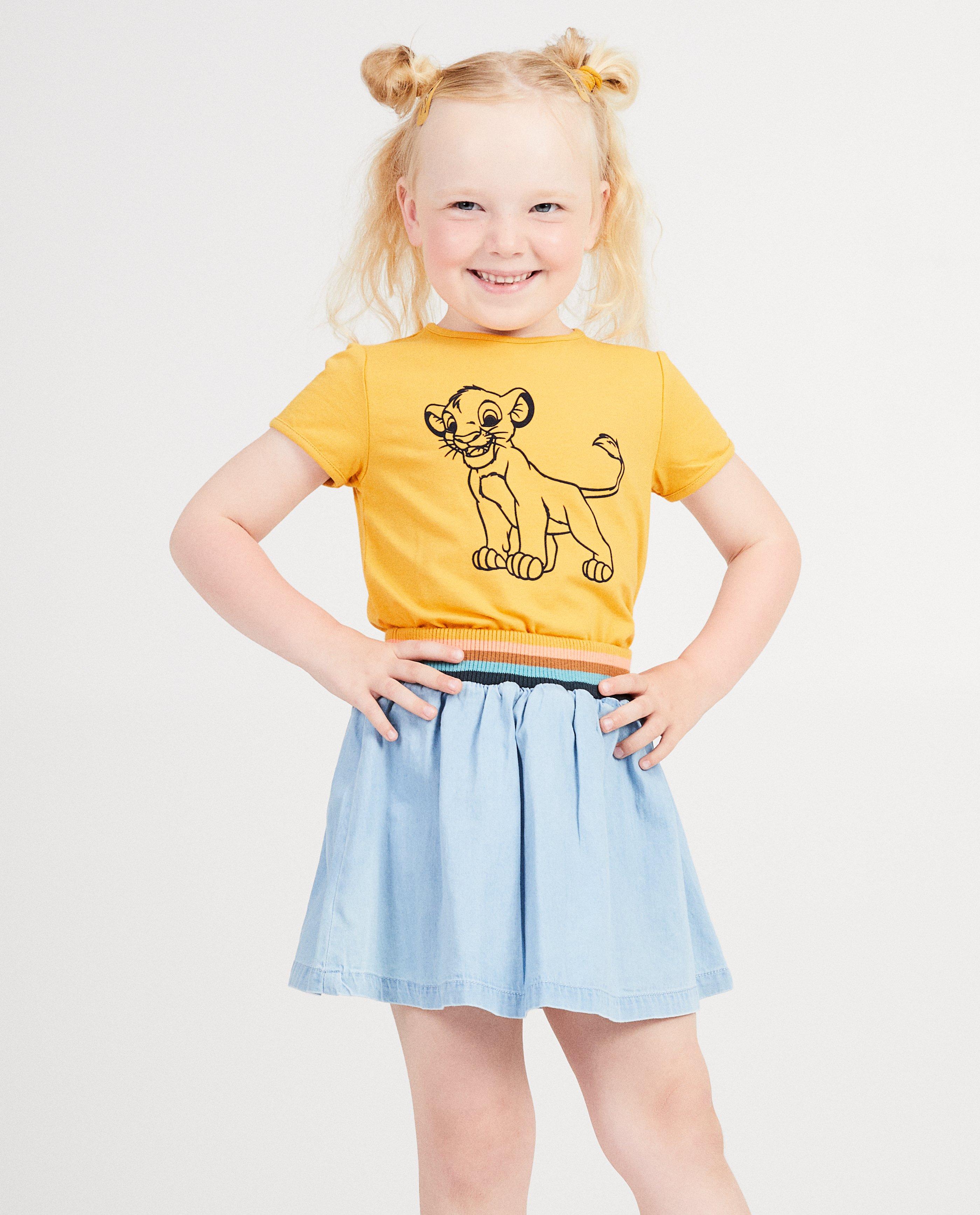 T-shirts - T-shirt jaune Le Roi Lion - Disney