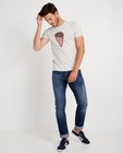 Grijs T-shirt met frietprint (FR) - twinning shirt - JBC