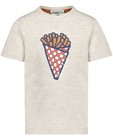 T-shirts - Grijs T-shirt met frietprint (NL)