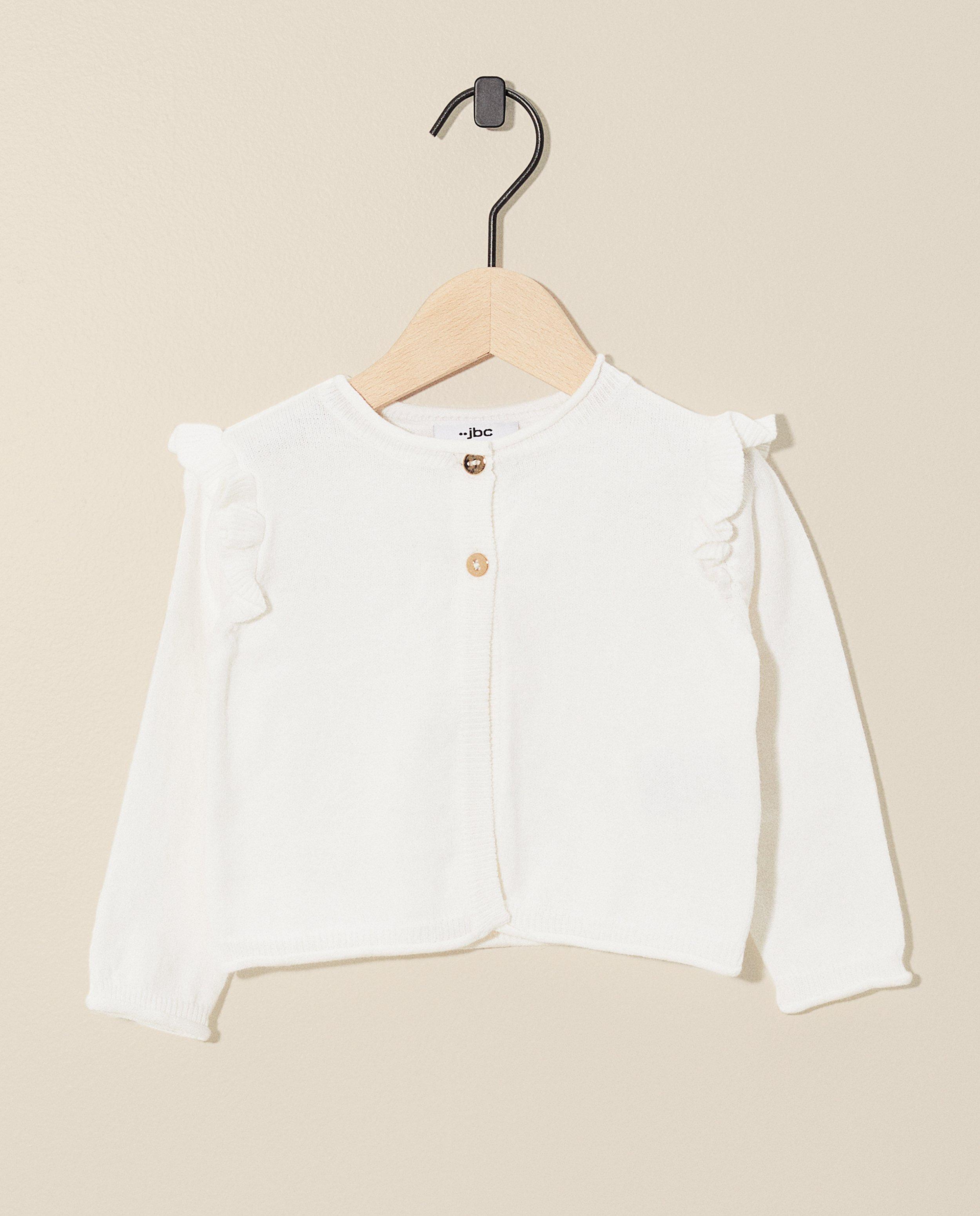 Wit vestje met ruches Feest - Product Detail - wit - afbeelding nummer 1