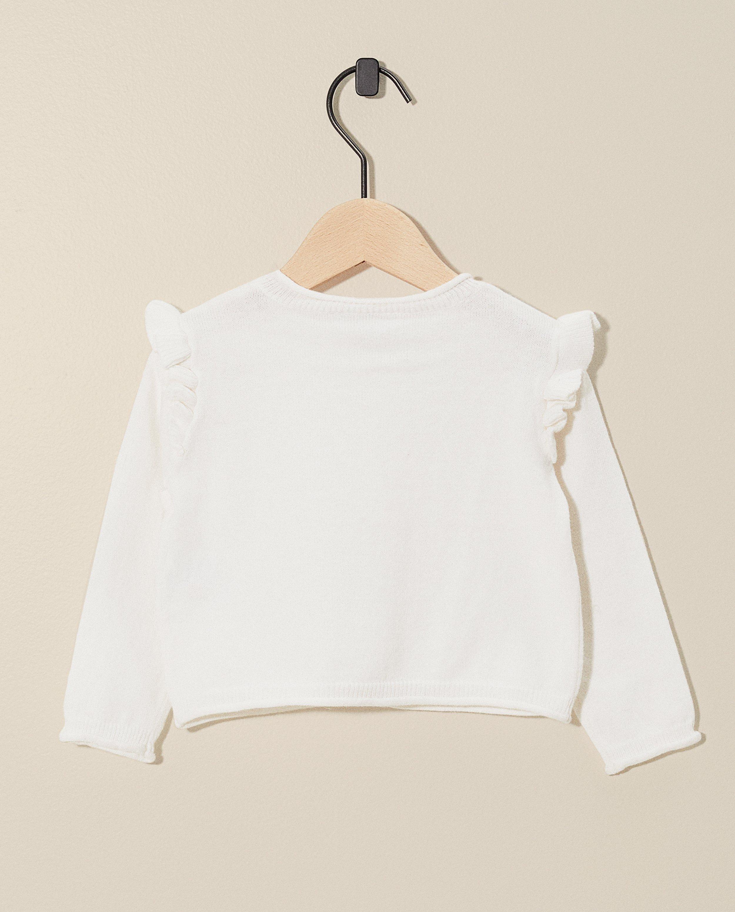 Wit vestje met ruches Feest - Product Detail - wit - afbeelding nummer 2