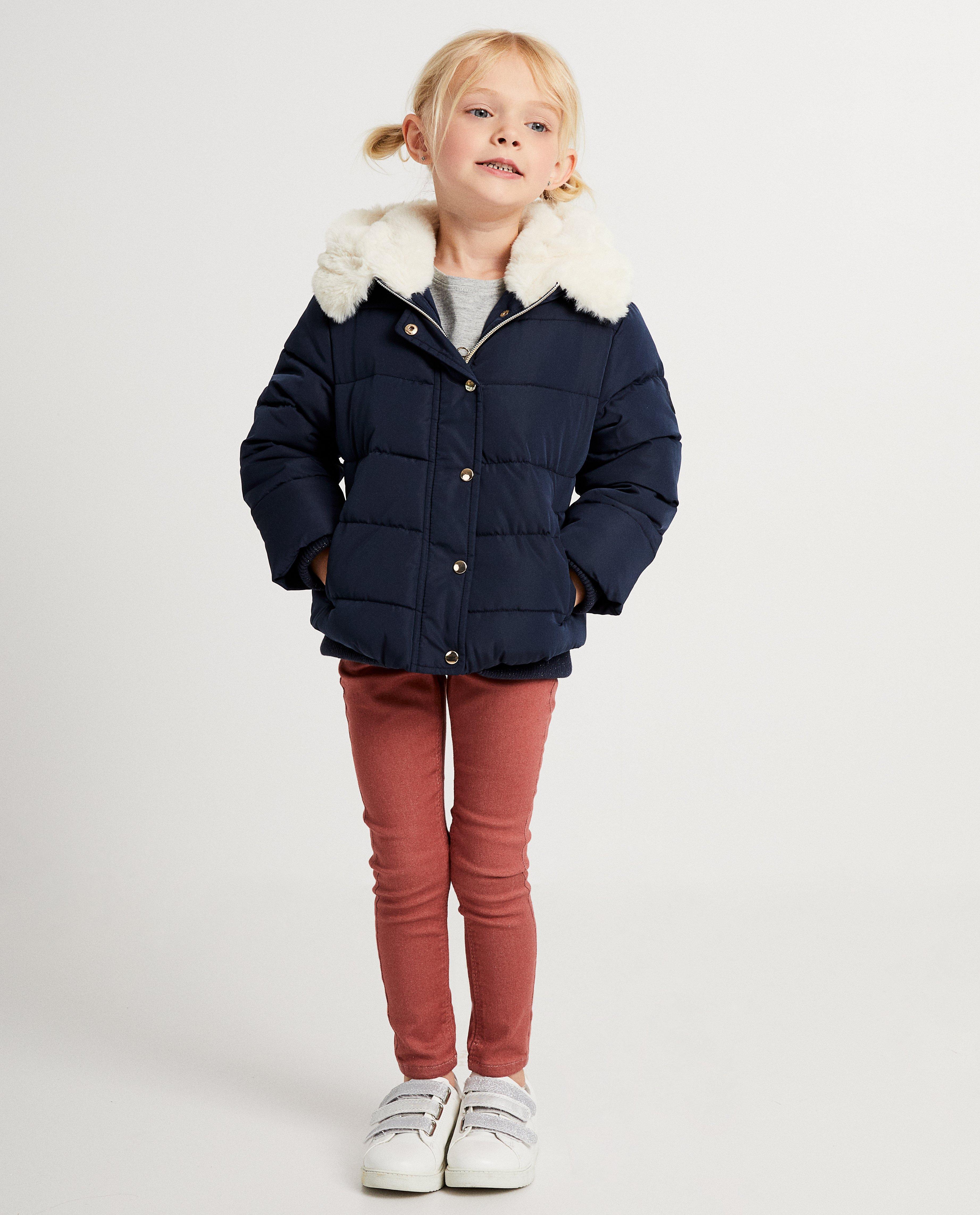 Blauw jasje van nepdons - Product Detail - donkerblauw - afbeelding nummer 1