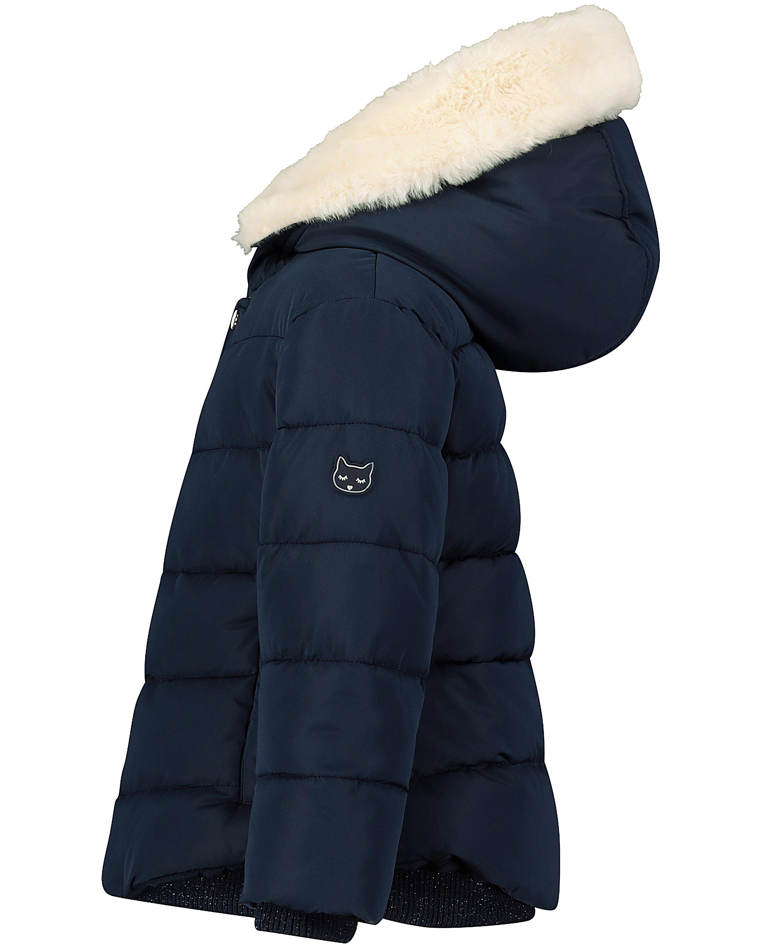 Blauw jasje van nepdons - Product Detail - donkerblauw - afbeelding nummer 5