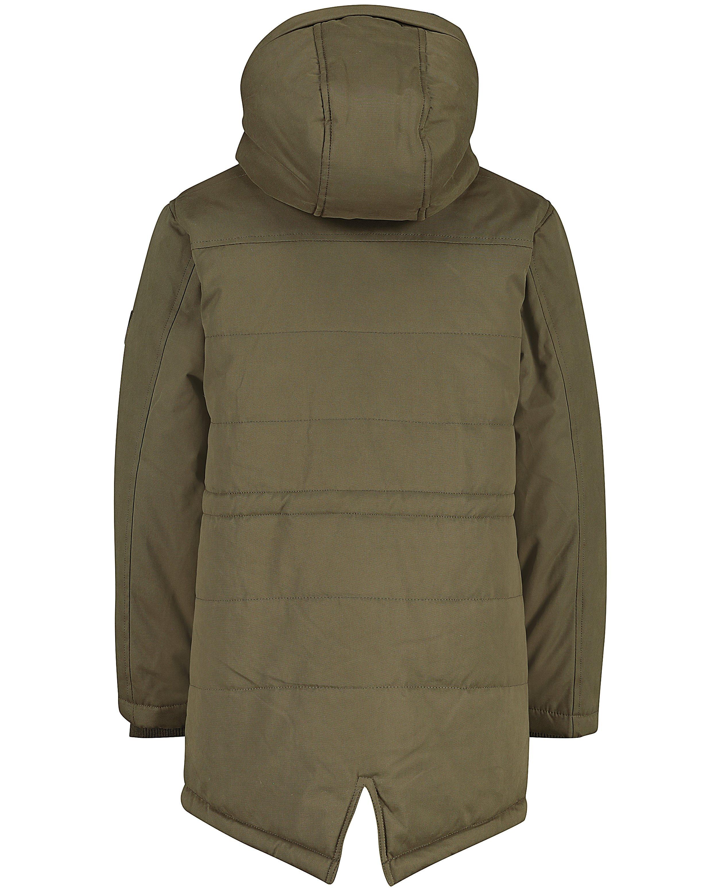 Parka's - Lange groene jas