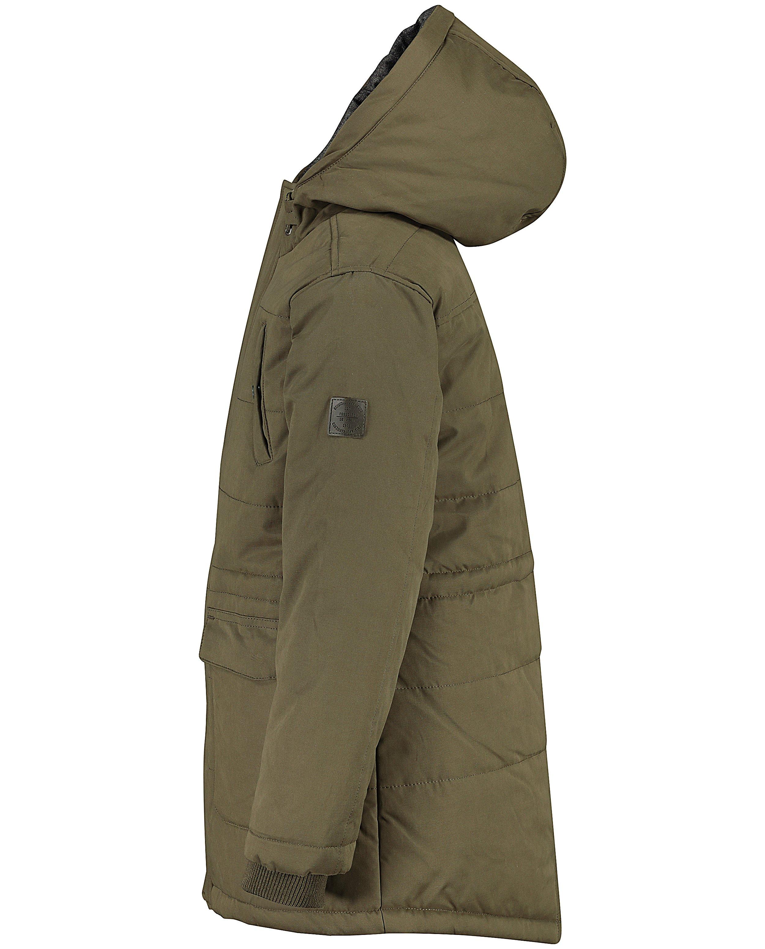 Parka's - Lange groene jas