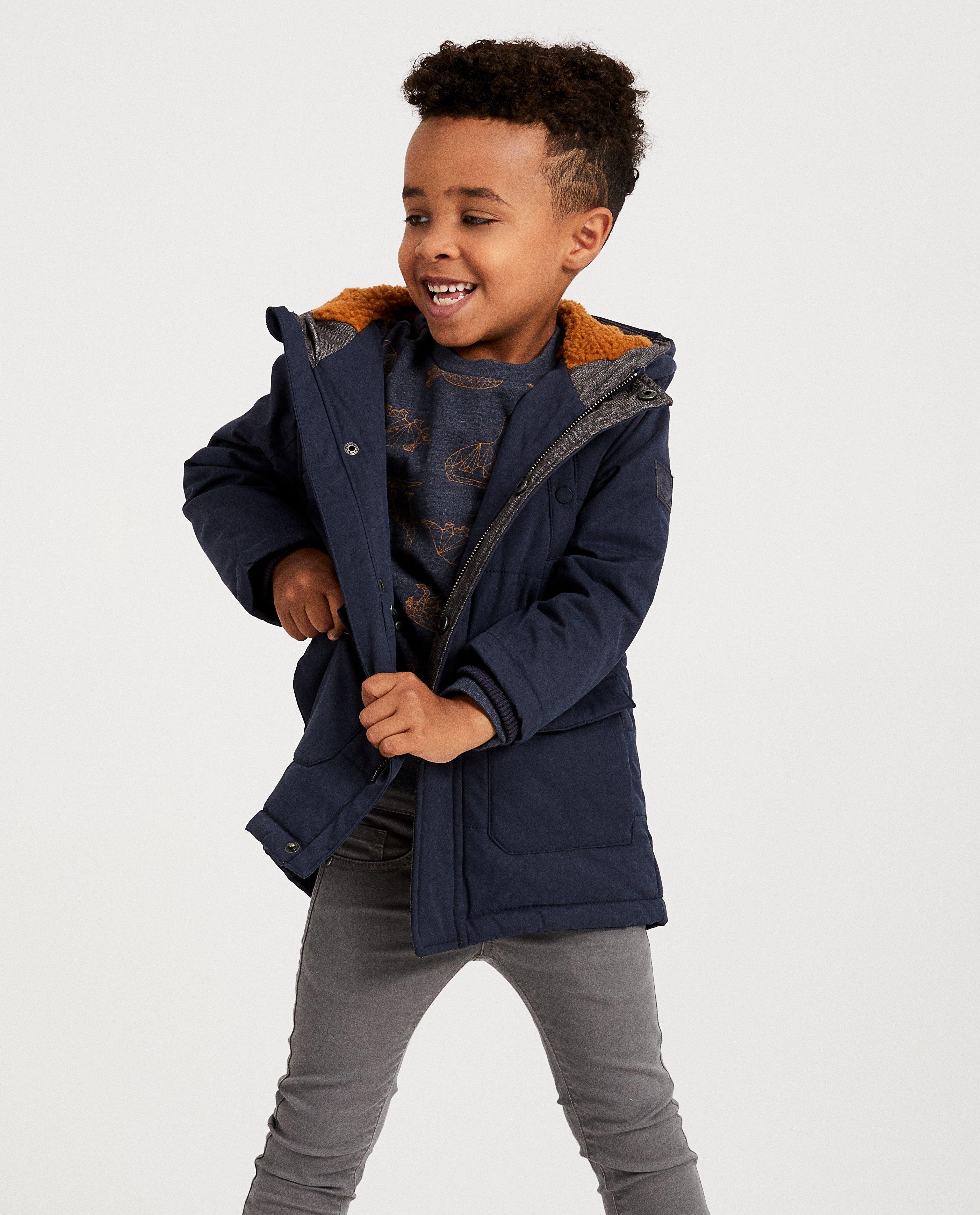 Longue veste bleu fonc&eacute; - D&eacute;tails du produit - bleu fonc&eacute; - image num&eacute;ro 2