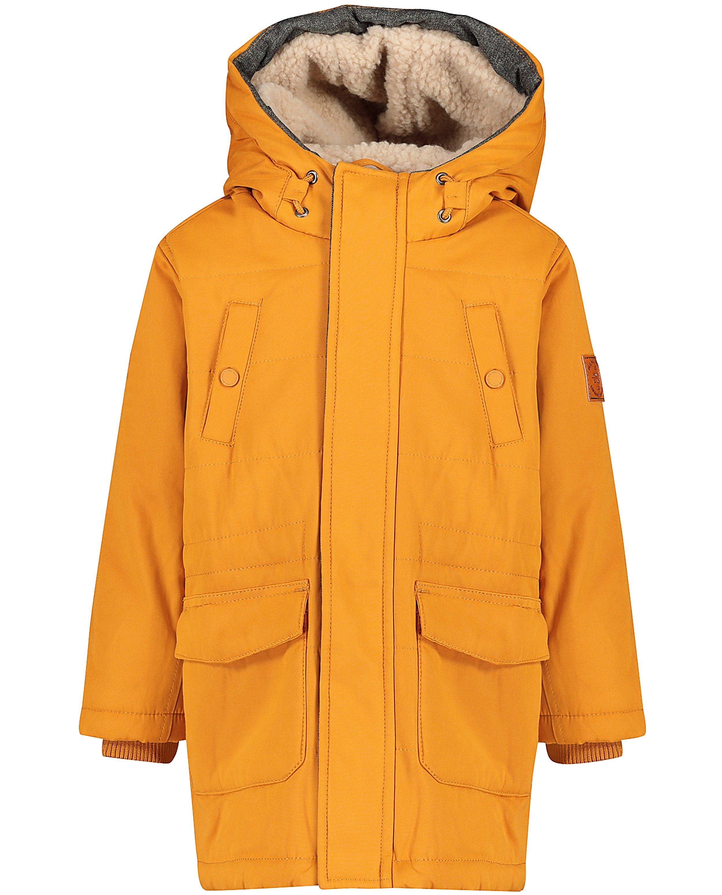 Parka's - Lange oranjebruine jas