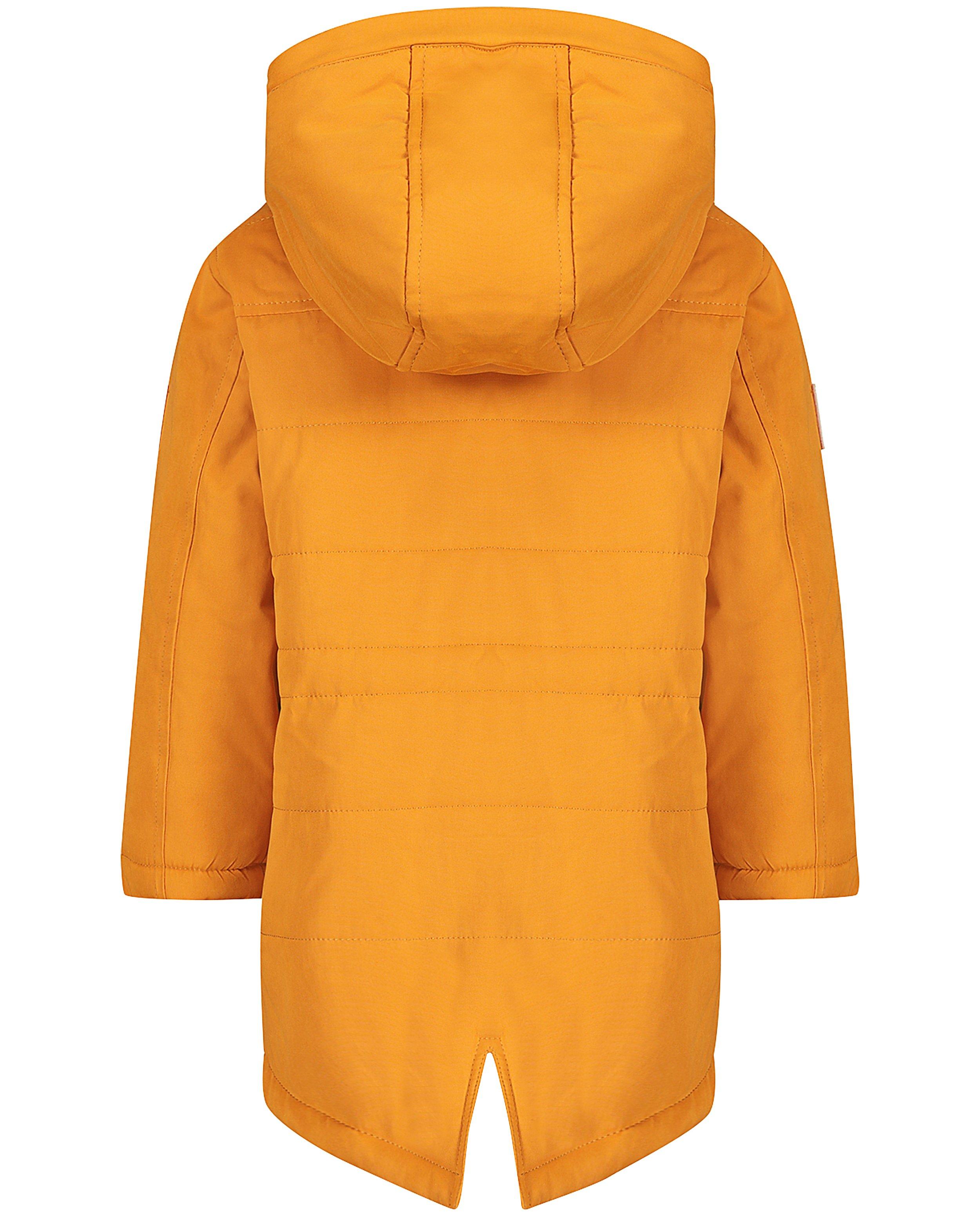 Parka's - Lange oranjebruine jas