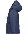 Jassen - Waterafstotende blauwe jas met kap
