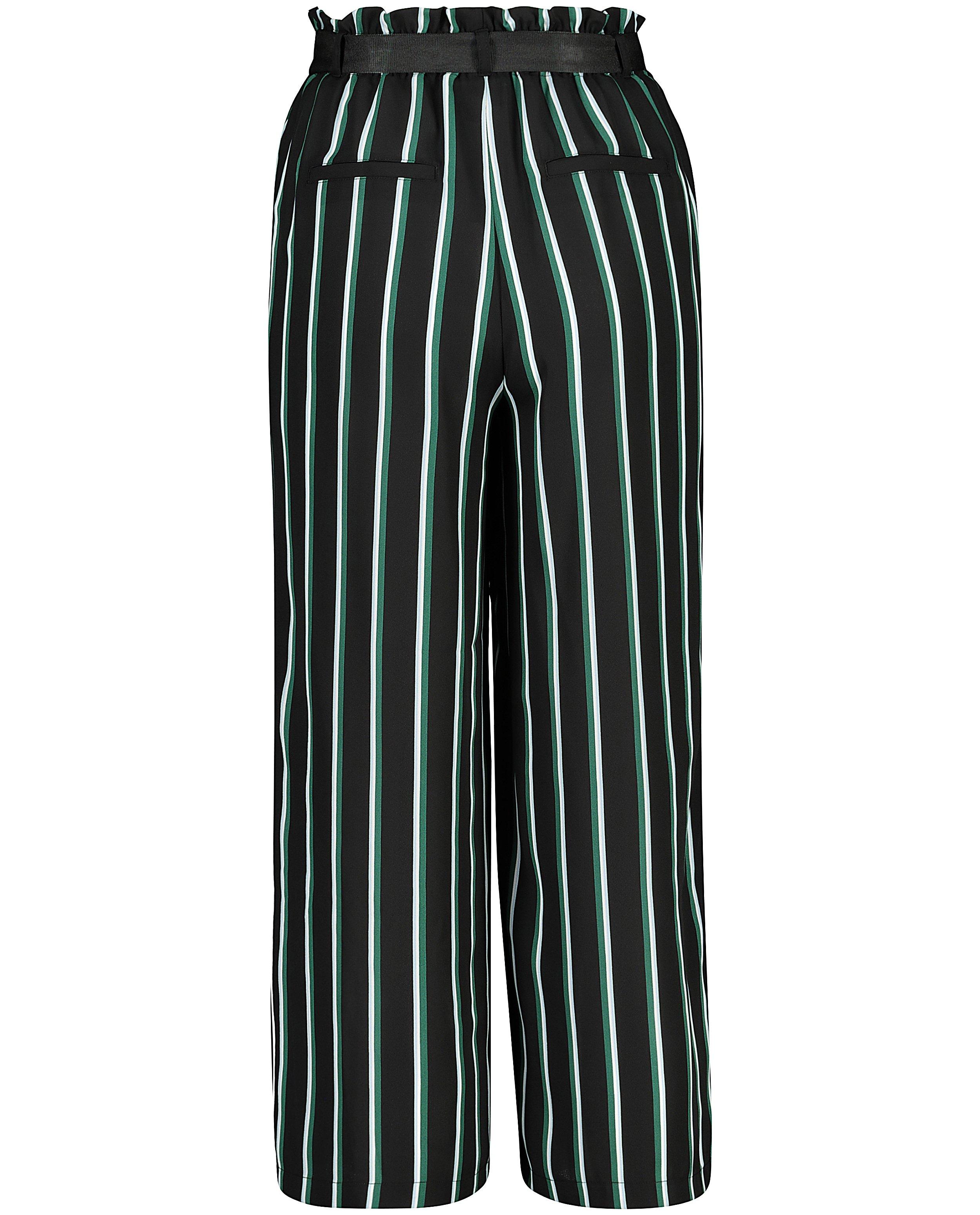 Broeken - Zwarte broek met strepen