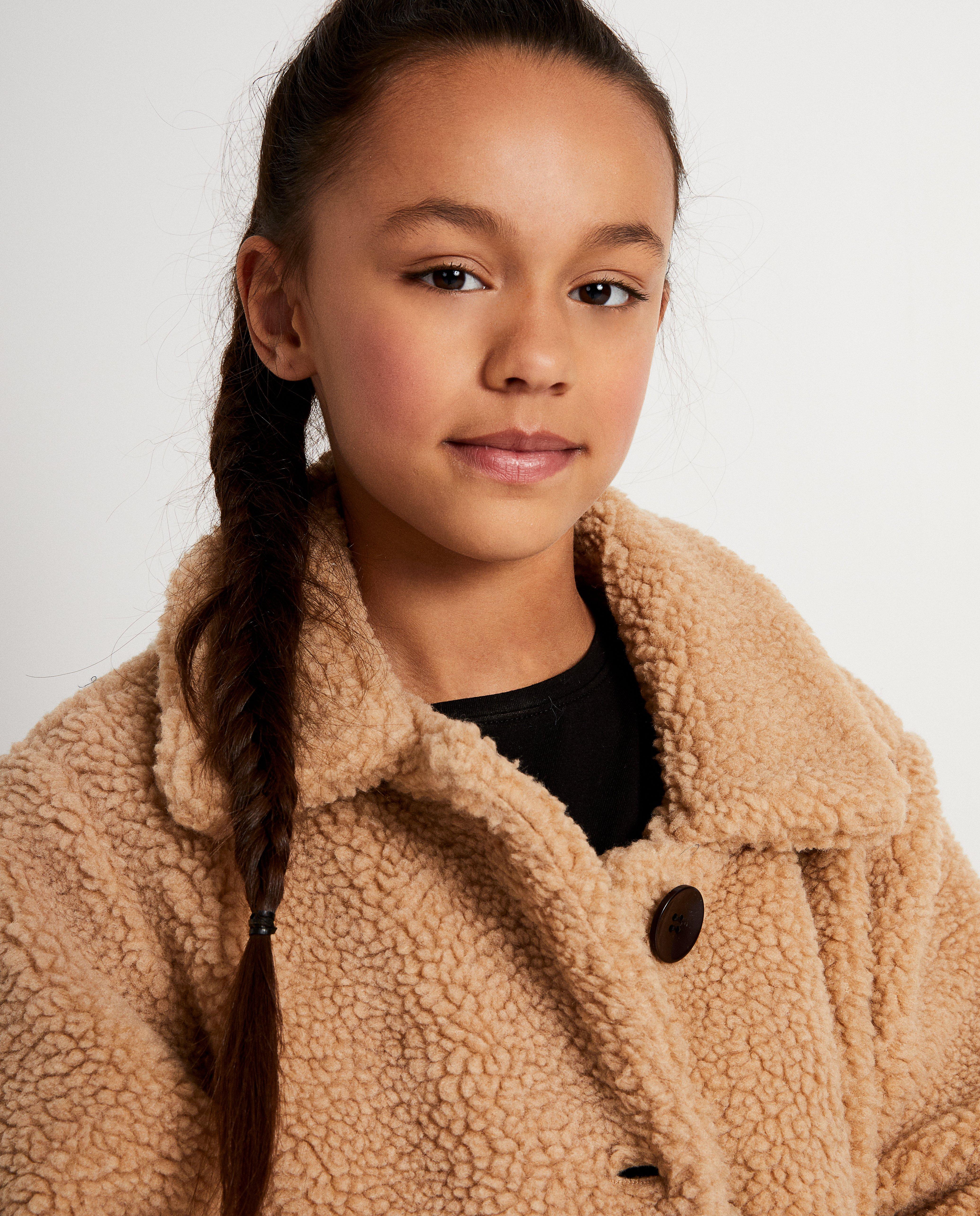 Beige teddy-jas - Product Detail - lichtbeige - afbeelding nummer 4