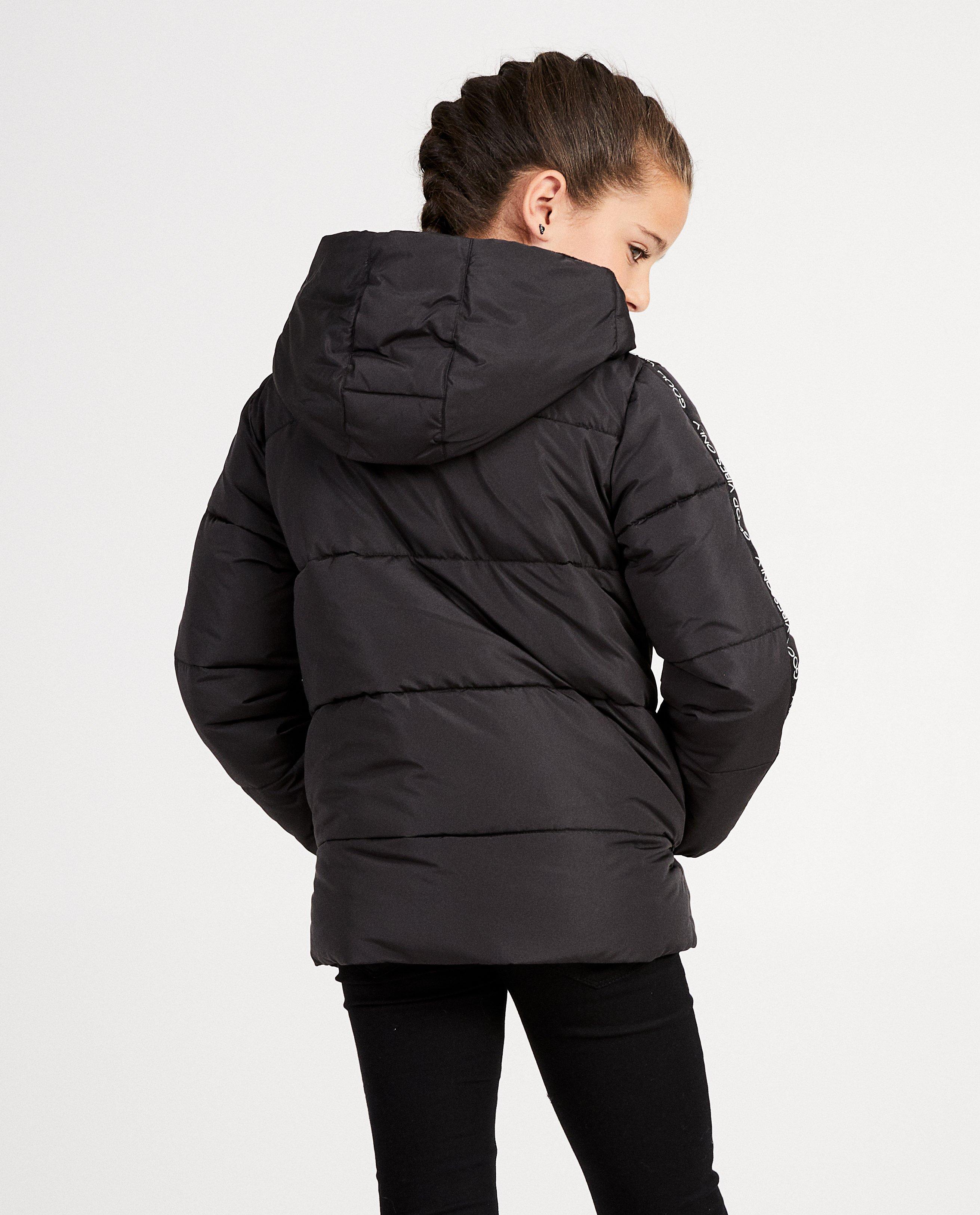 Doudounes - Veste noire 'good vibes only'