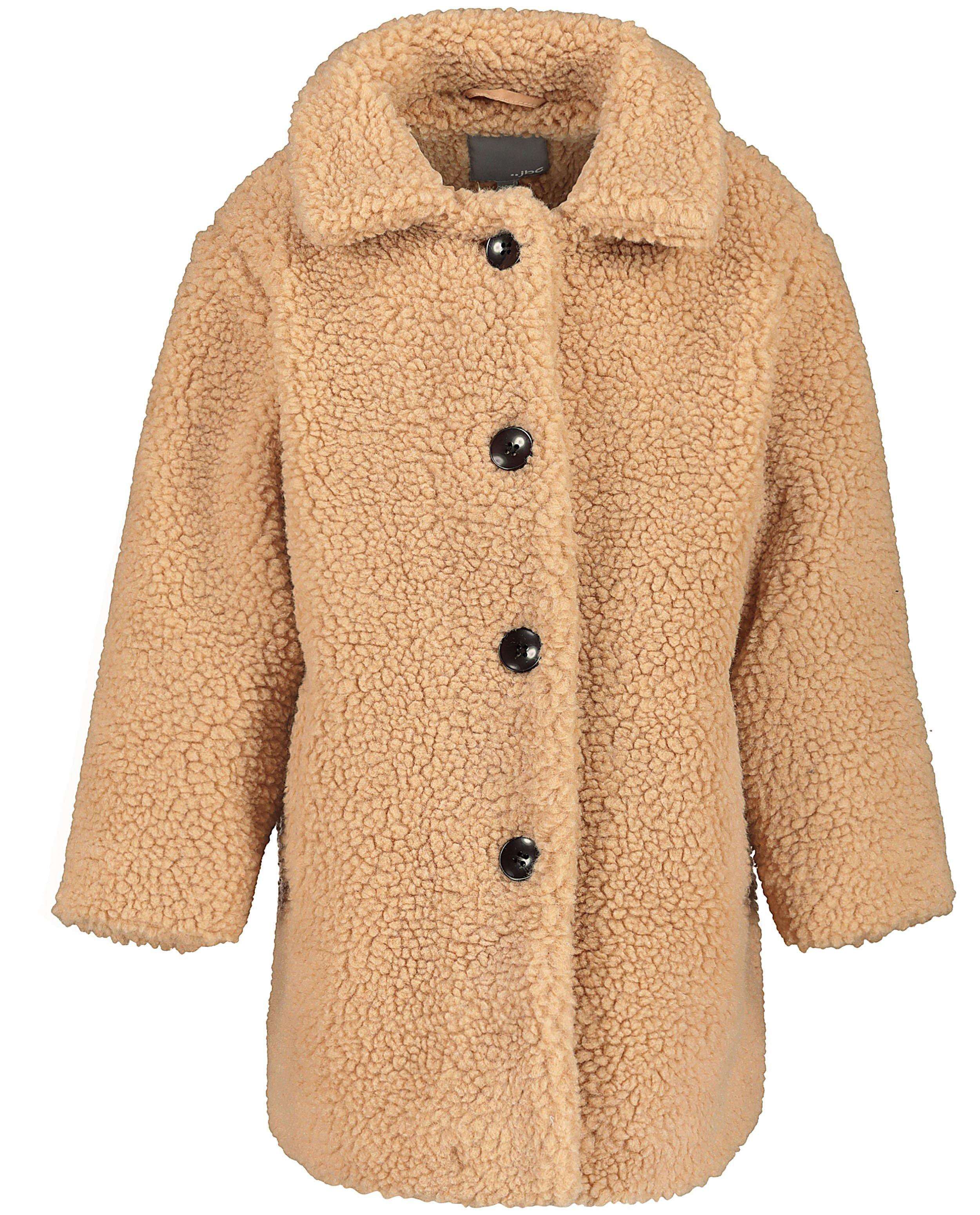 Longue veste teddy beige  - avec boutons - JBC
