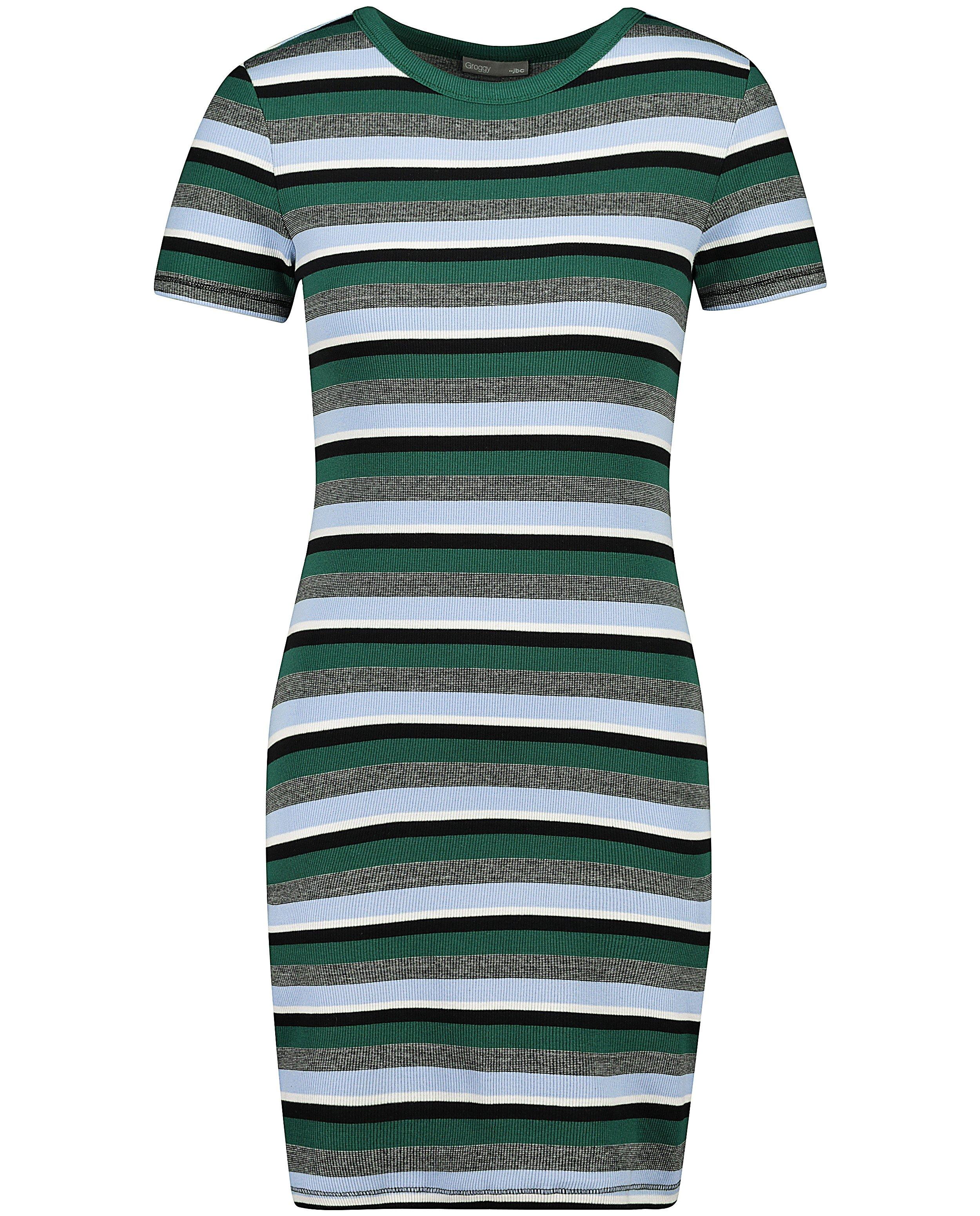 Robes - Robe t-shirt rayée