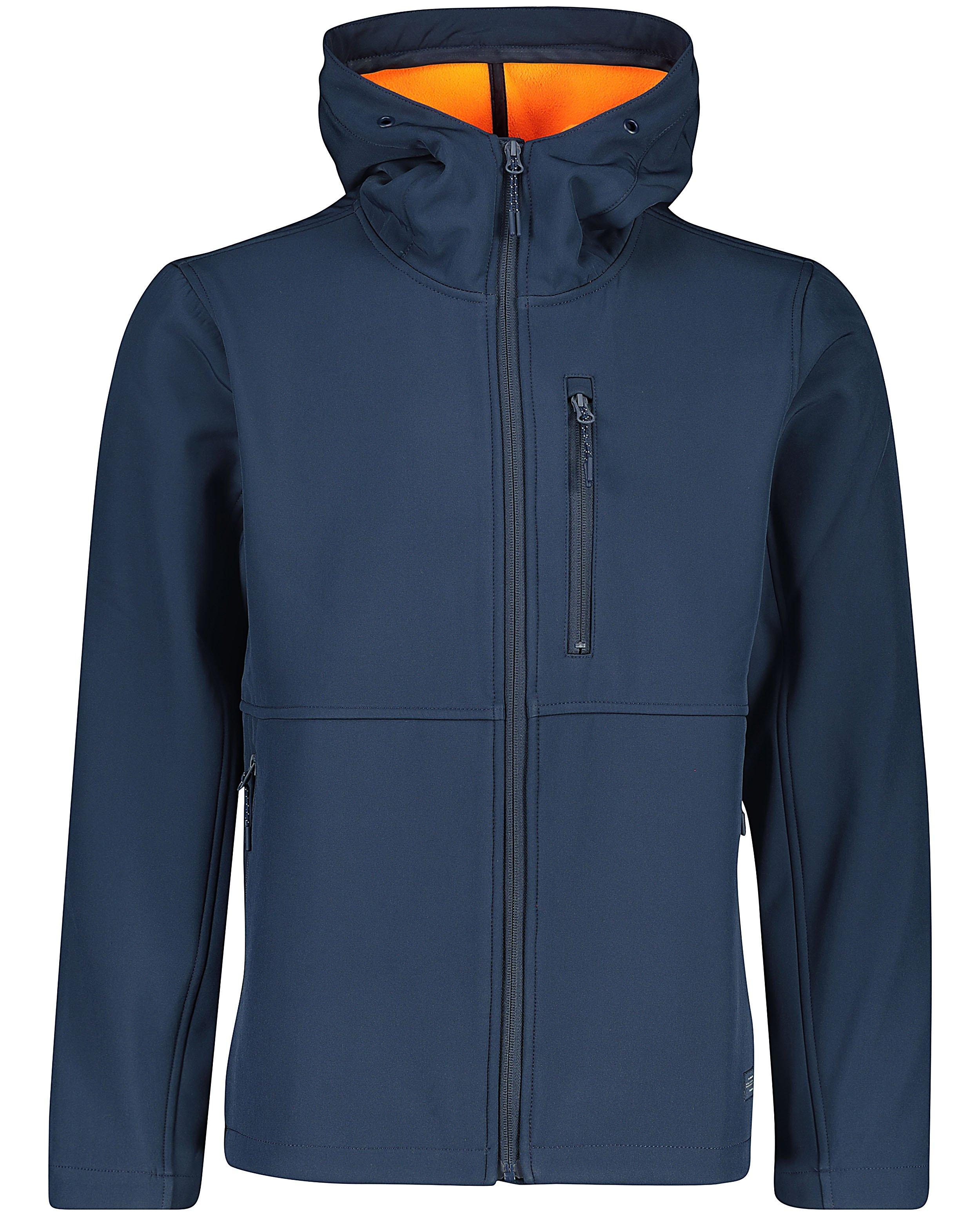 Poncho's en teddy's - Blauwe softshell jas