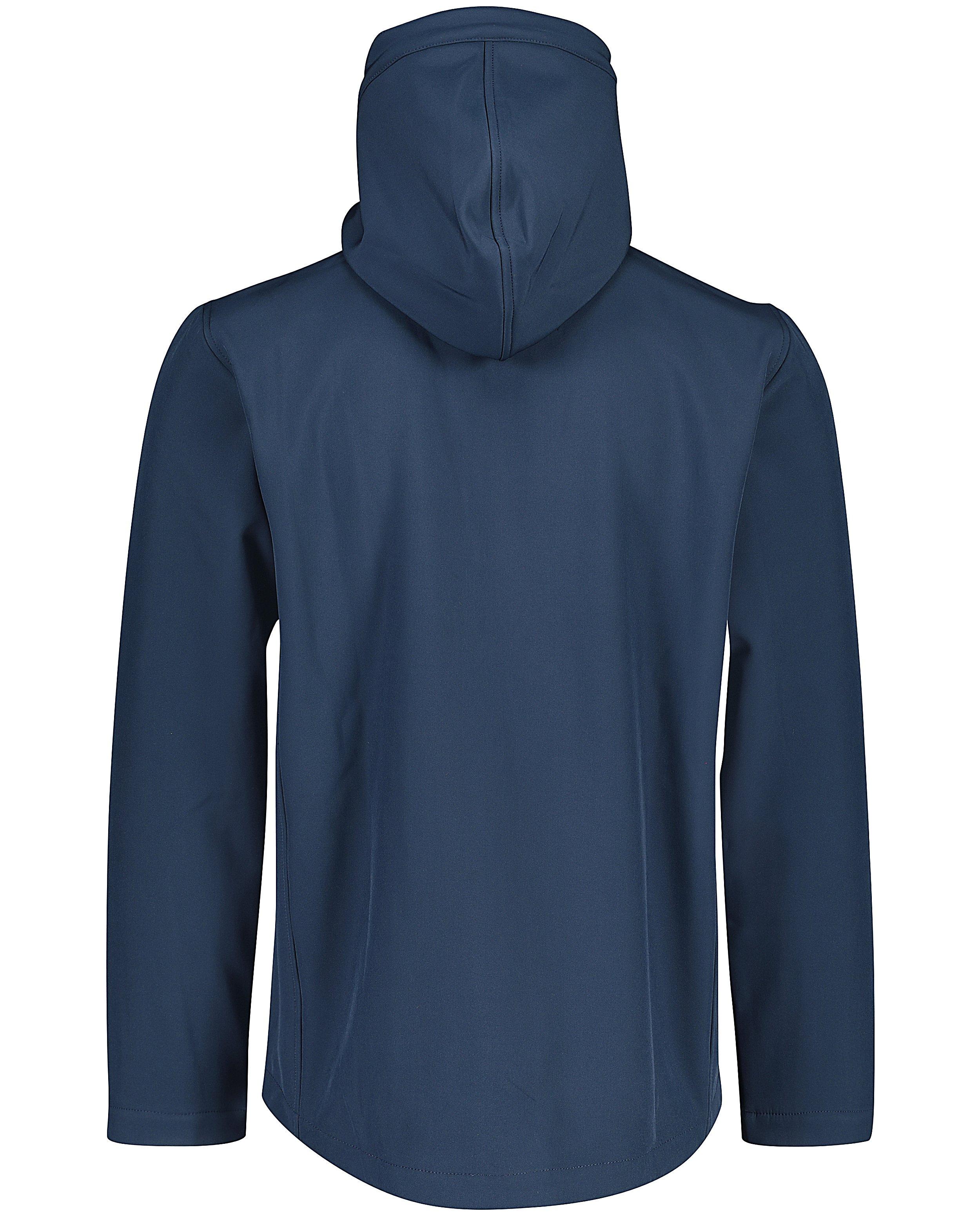 Poncho's en teddy's - Blauwe softshell jas