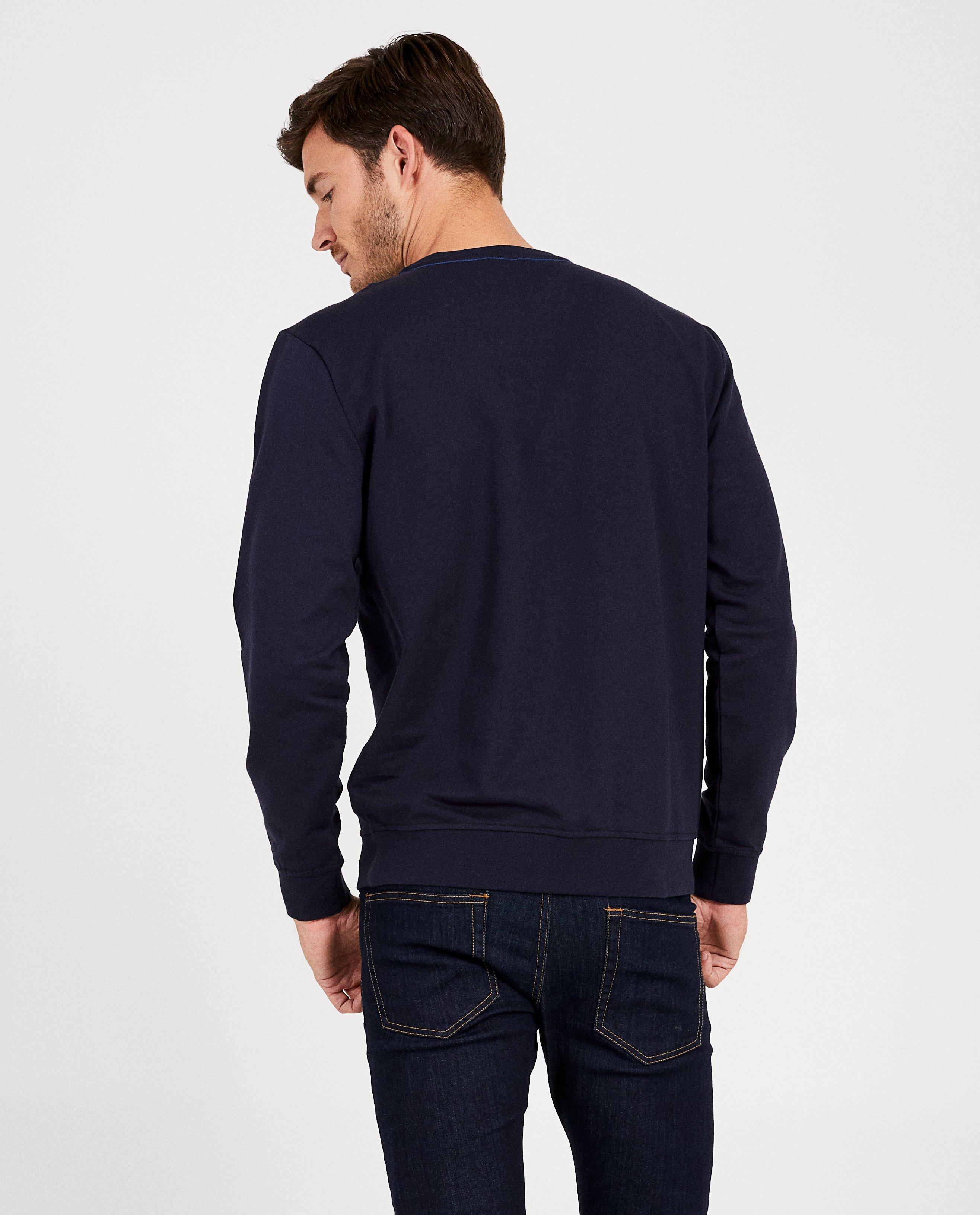 Sweats - Sweat bleu rayé