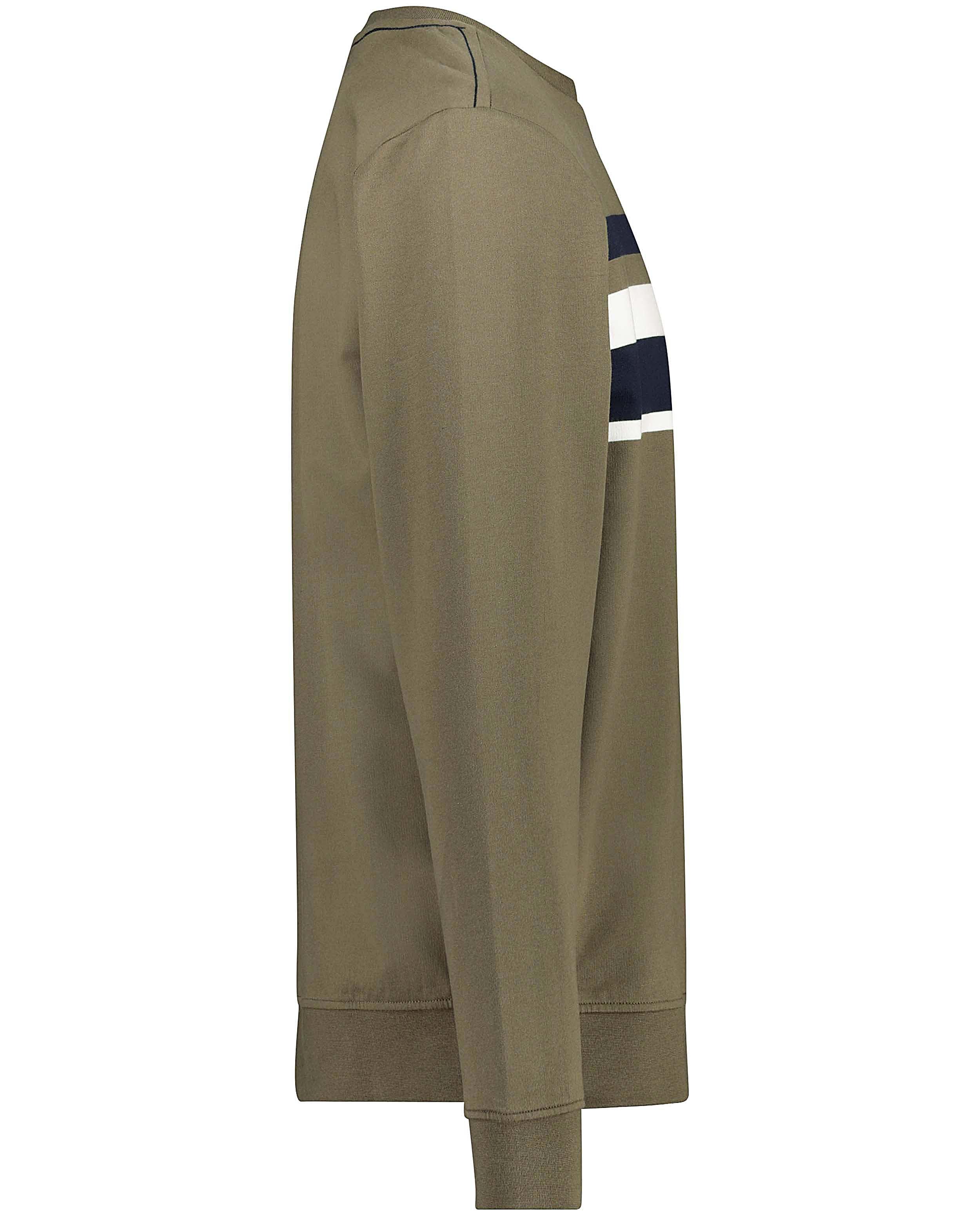 Sweats - Sweat kaki rayé