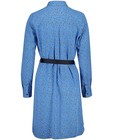 Robes - Robe-chemisier bleue