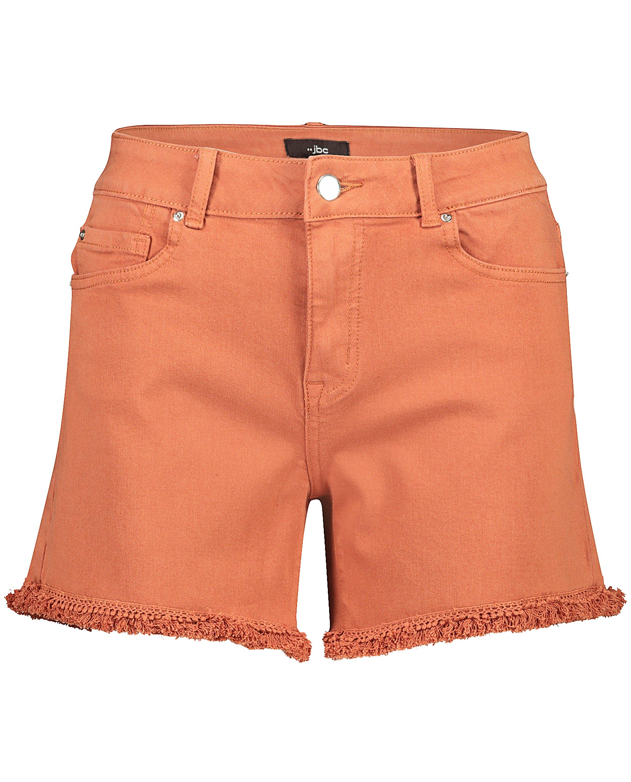 Shorten - Terracotta short met kwastjes