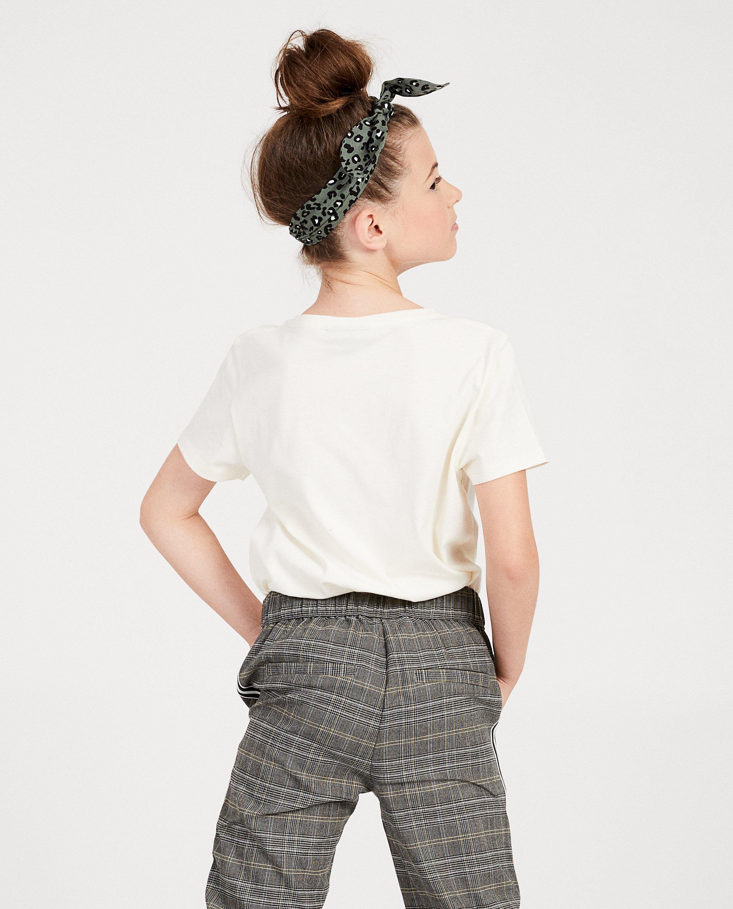 T-shirts - Wit T-shirt met katprint