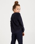 Sweaters - Blauwe fleece sweater