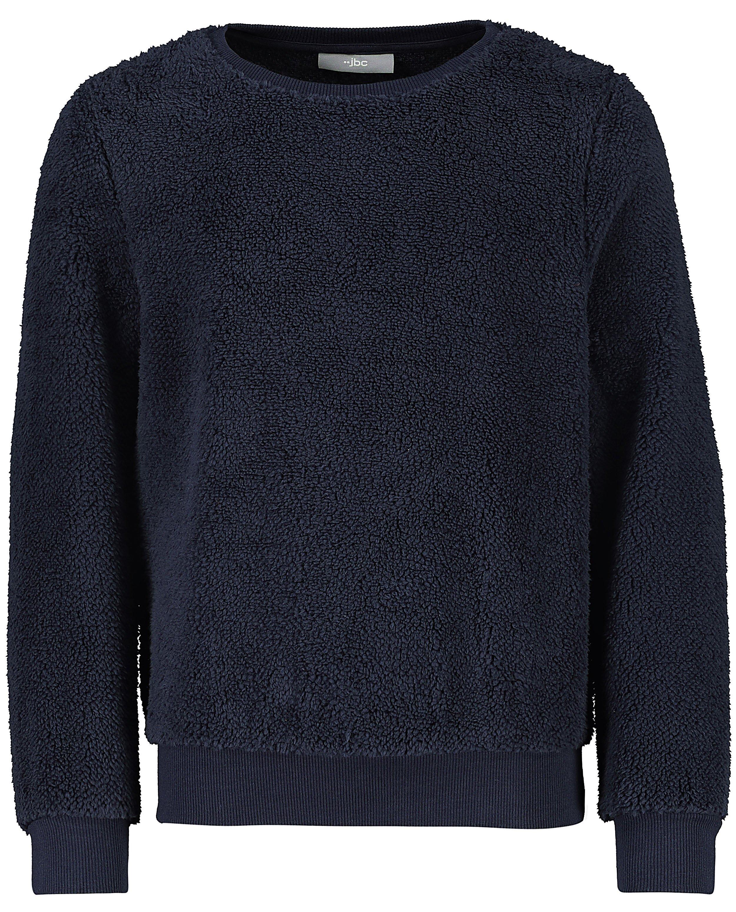 Sweaters - Blauwe fleece sweater