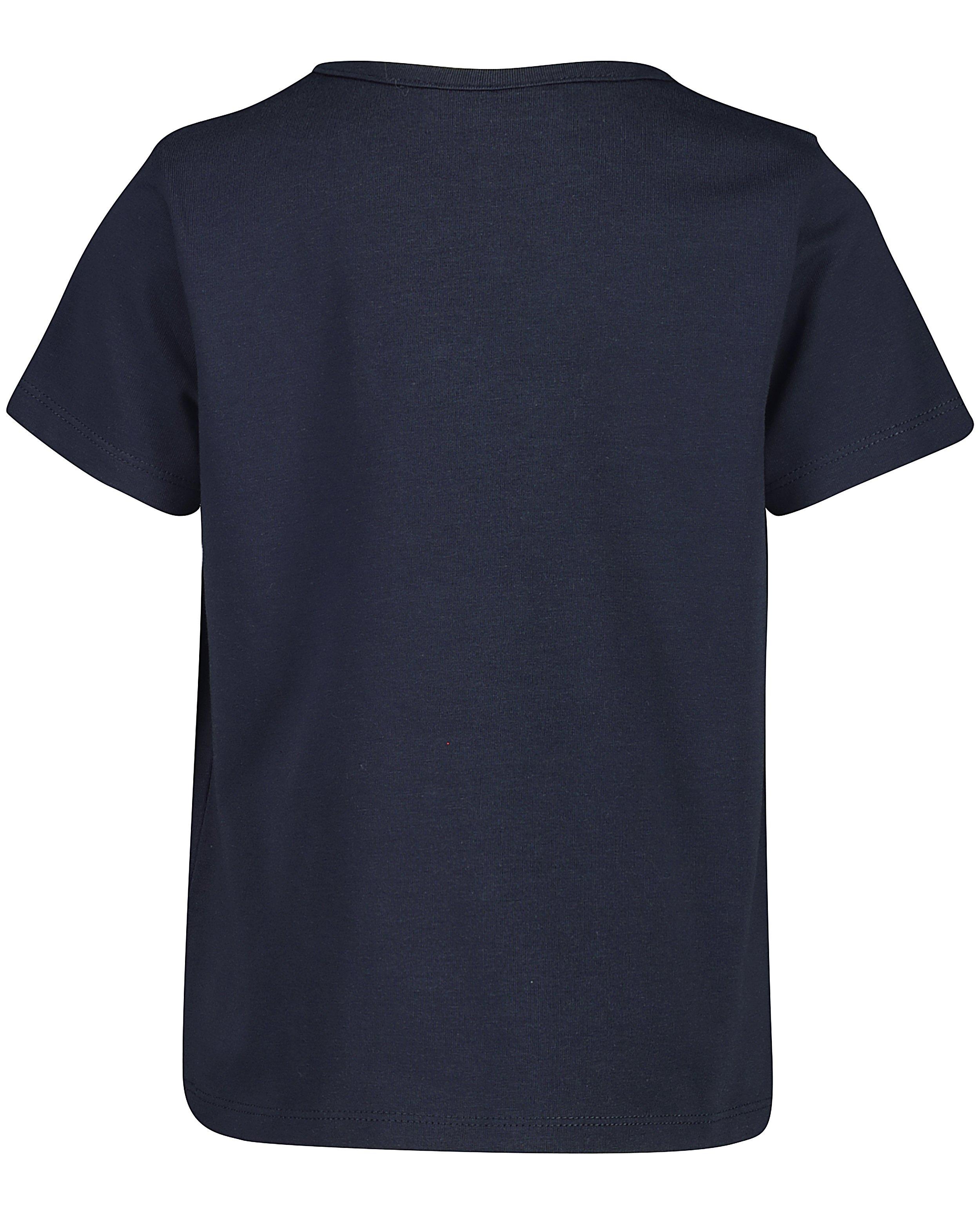 T-shirts - T-shirt bleu foncé à inscription