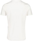 T-shirts - T-shirt blanc, rayures Baptiste
