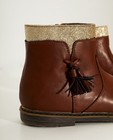 Chaussures - Bottillons bruns à paillettes