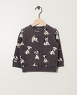 Grijze sweater met print Disney - 101 dalmatiërs - Mickey