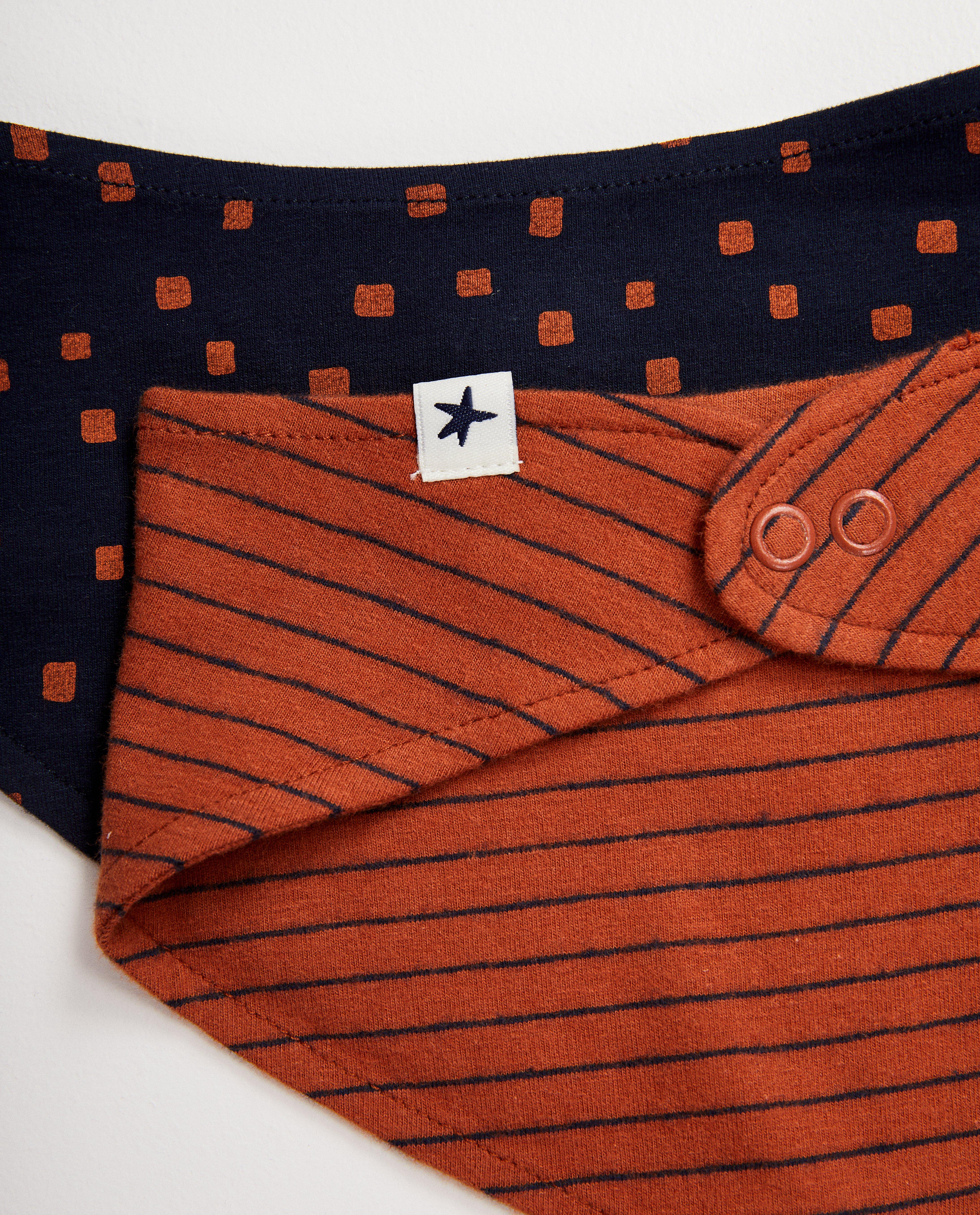 Accessoires pour bébés - 2 bavoirs en coton bio