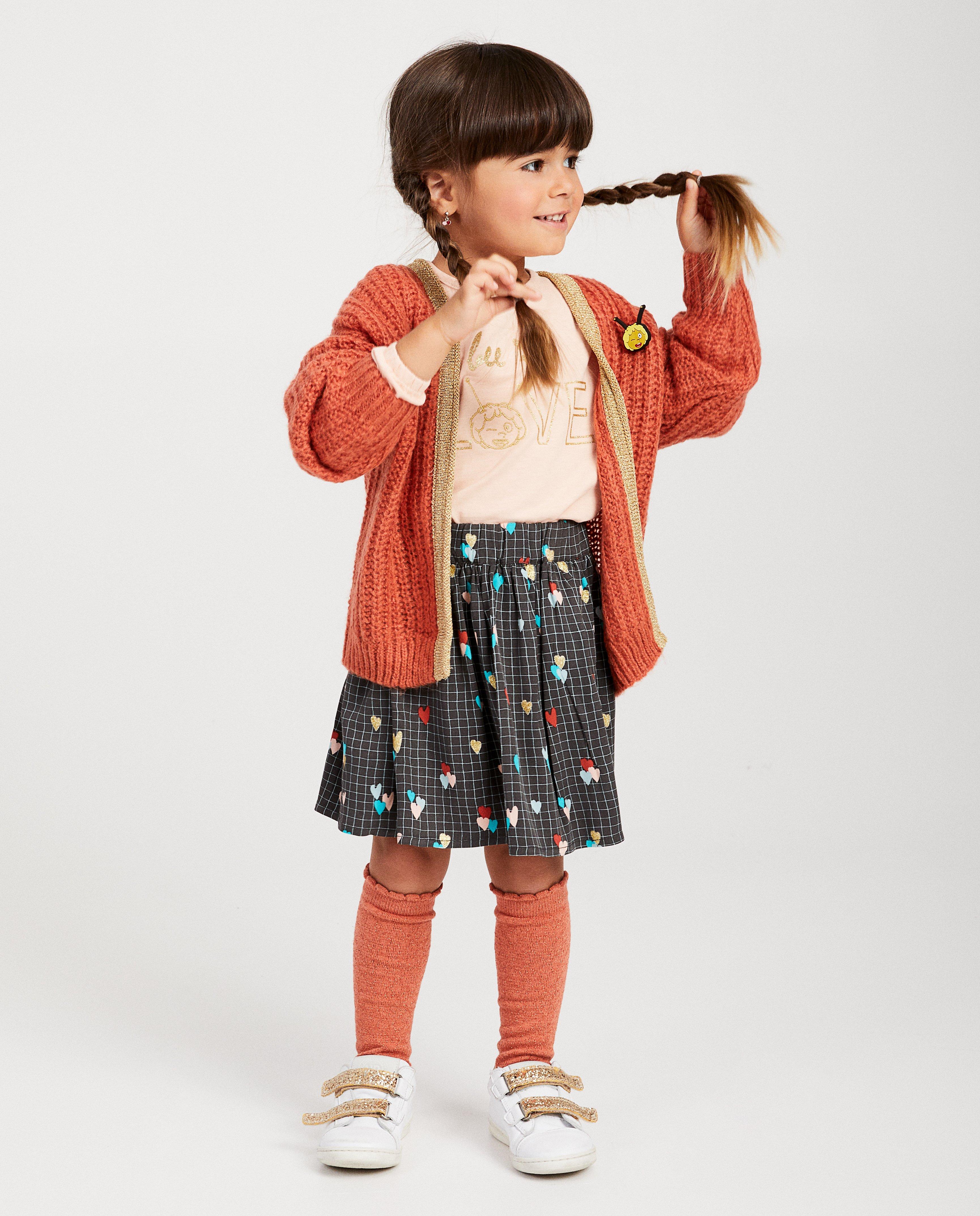 Oranje cardigan van Maya - Product Detail - terracotta - afbeelding nummer 1