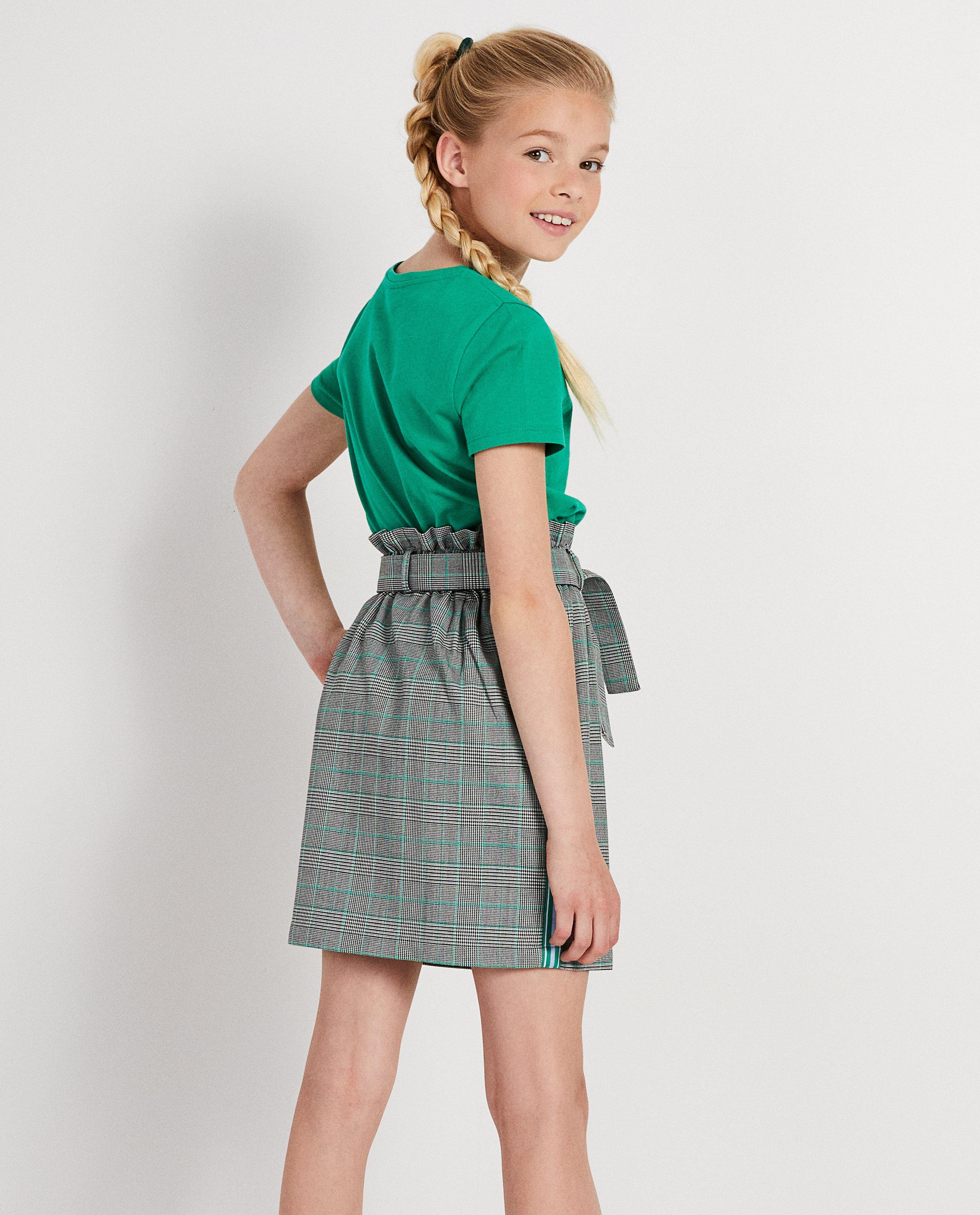 T-shirts - Groen T-shirt met opschrift