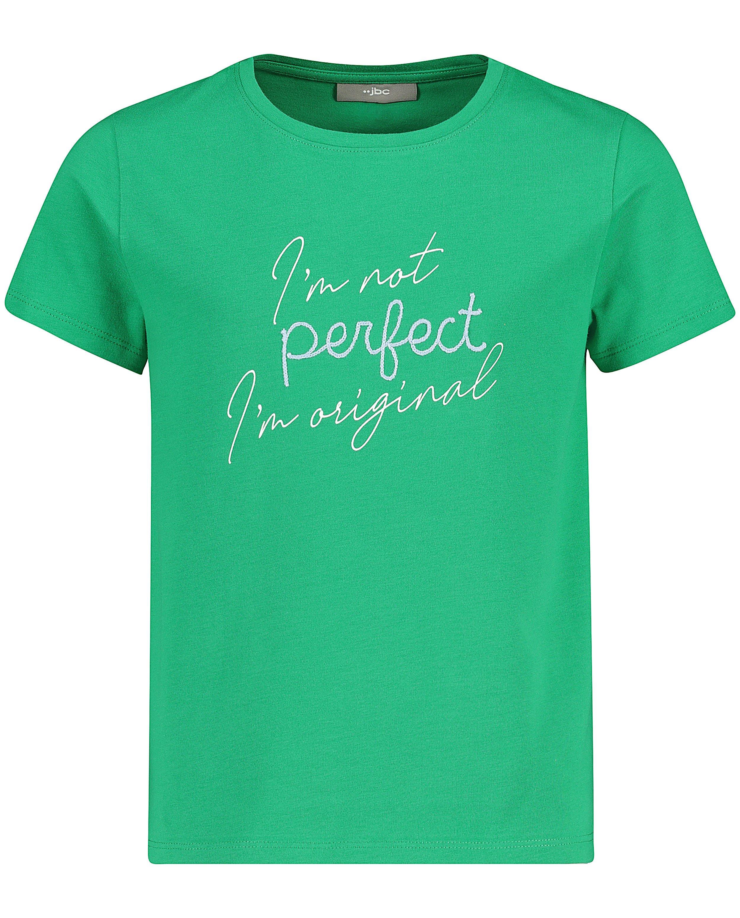 T-shirts - Groen T-shirt met opschrift