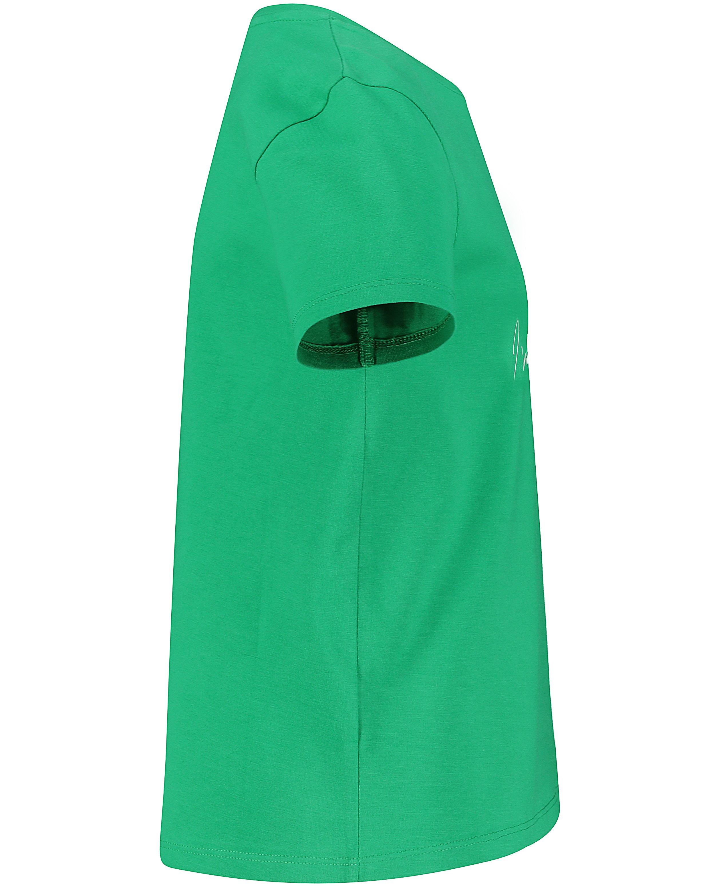T-shirts - Groen T-shirt met opschrift