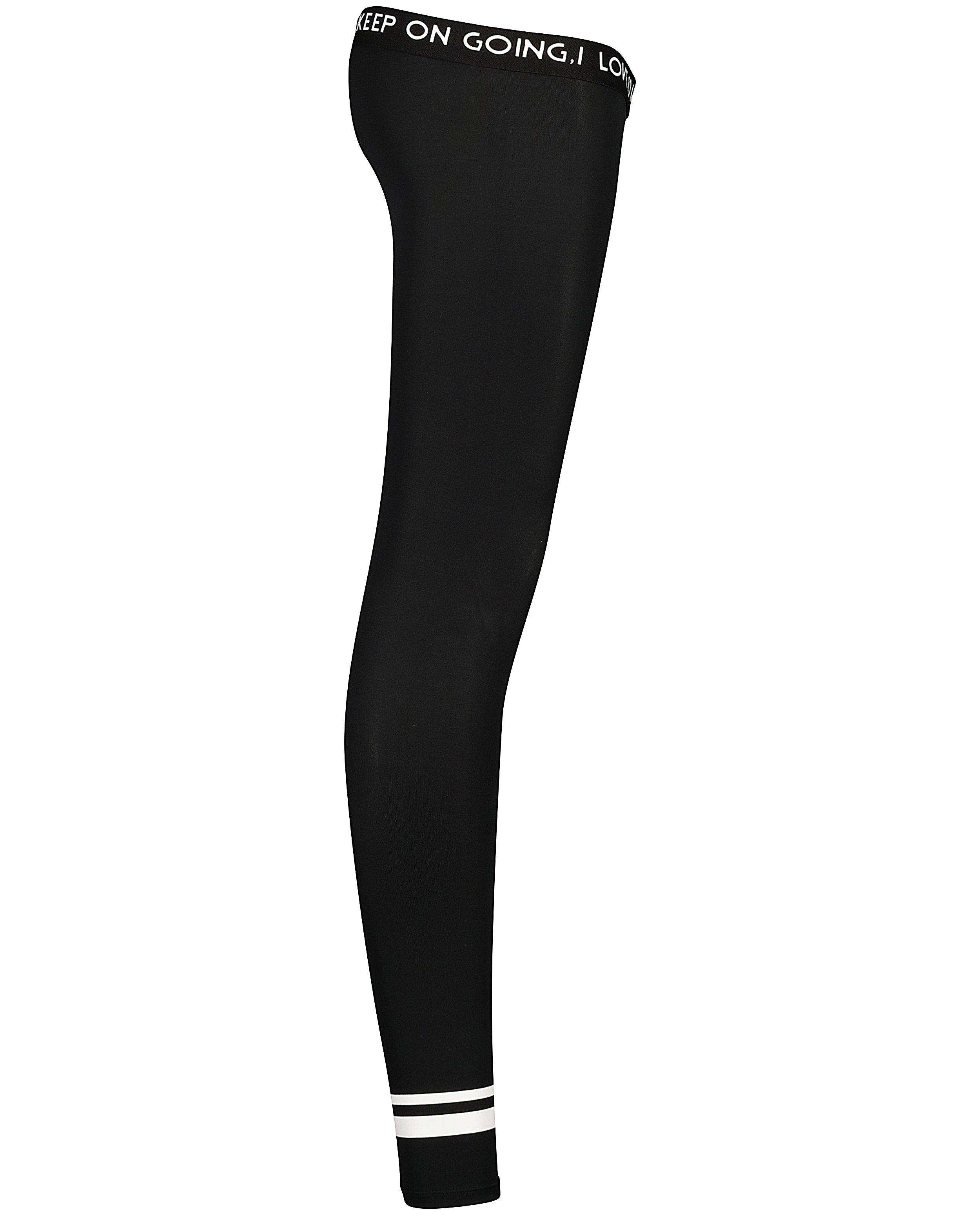 Leggings - Zwarte legging met wit opschrift