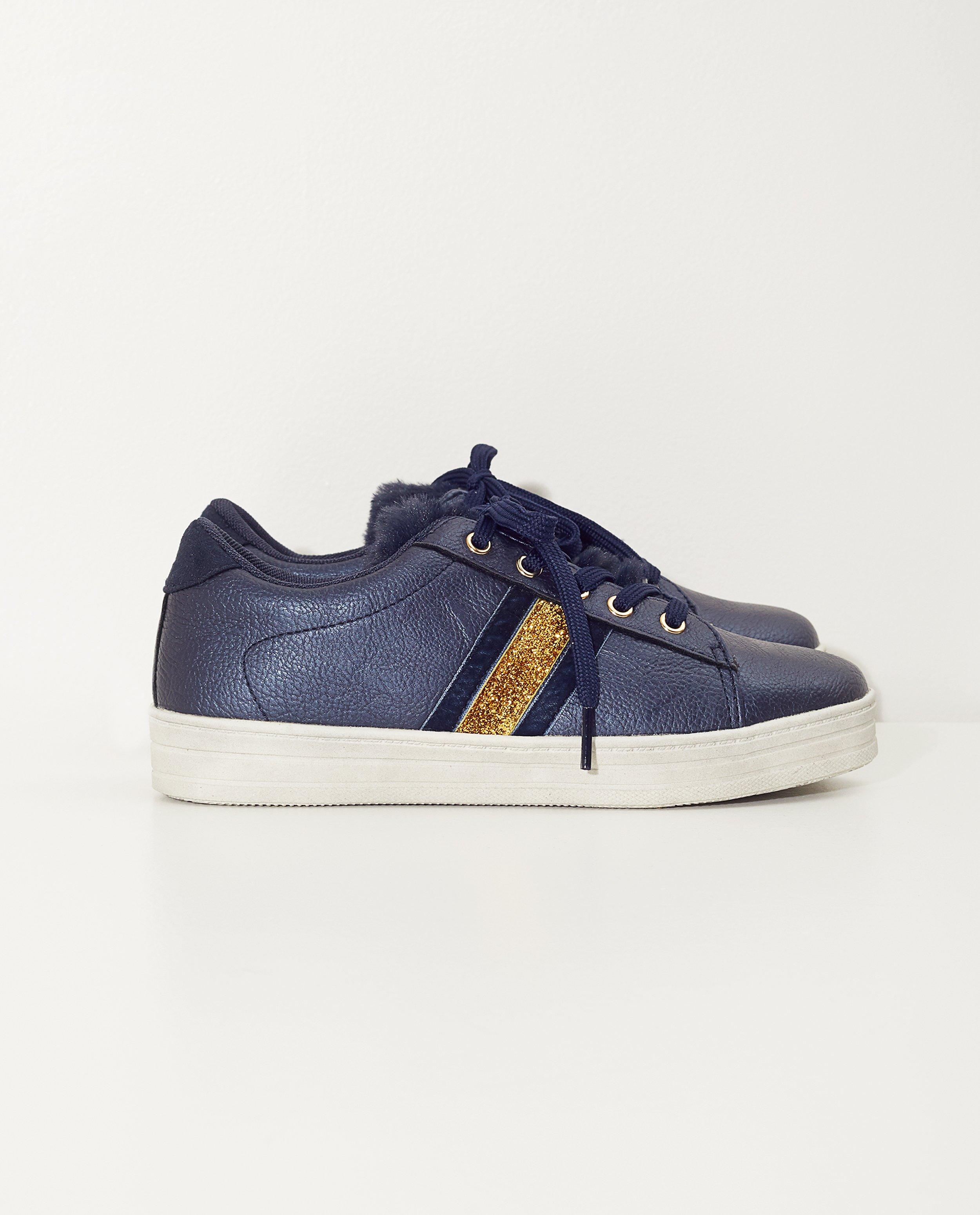 Blauwe sneakers, maat 33-38 - Product Detail - donkerblauw - afbeelding nummer 1