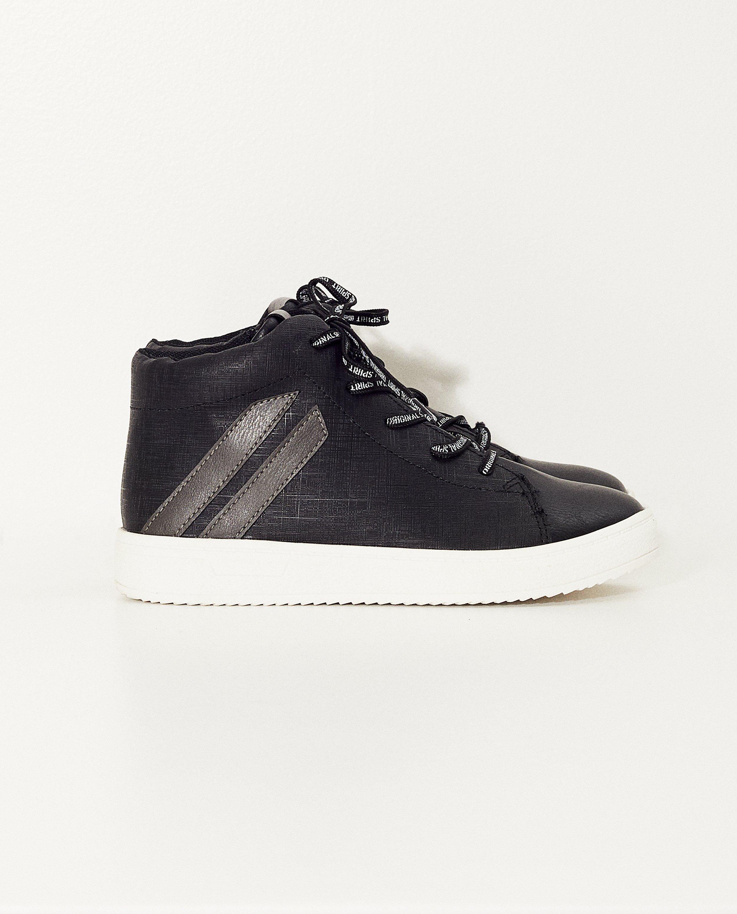Zwarte hoge sneakers, maat 28-32 - Sprox - Sprox