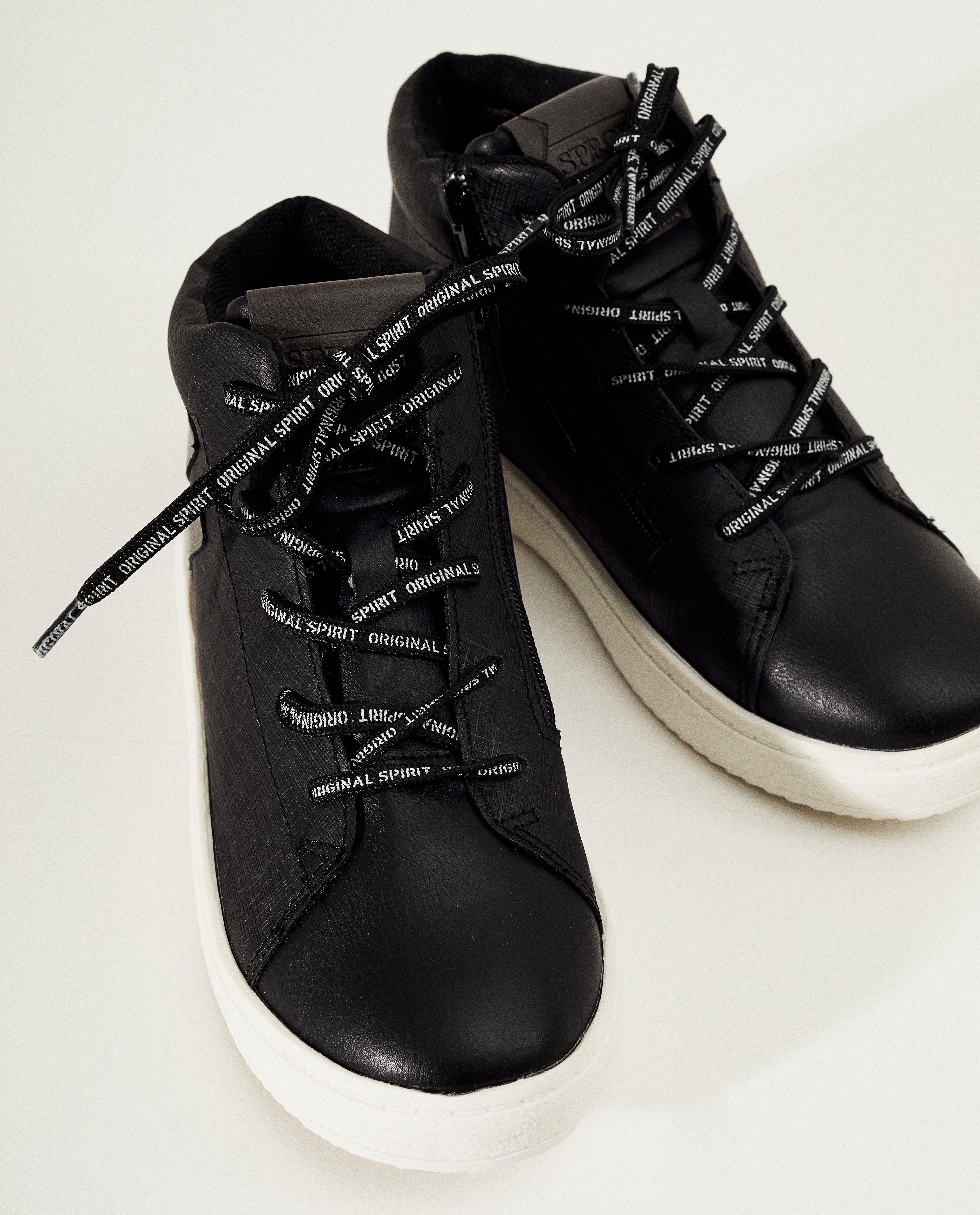 Schoenen - Zwarte hoge sneakers, maat 33-38